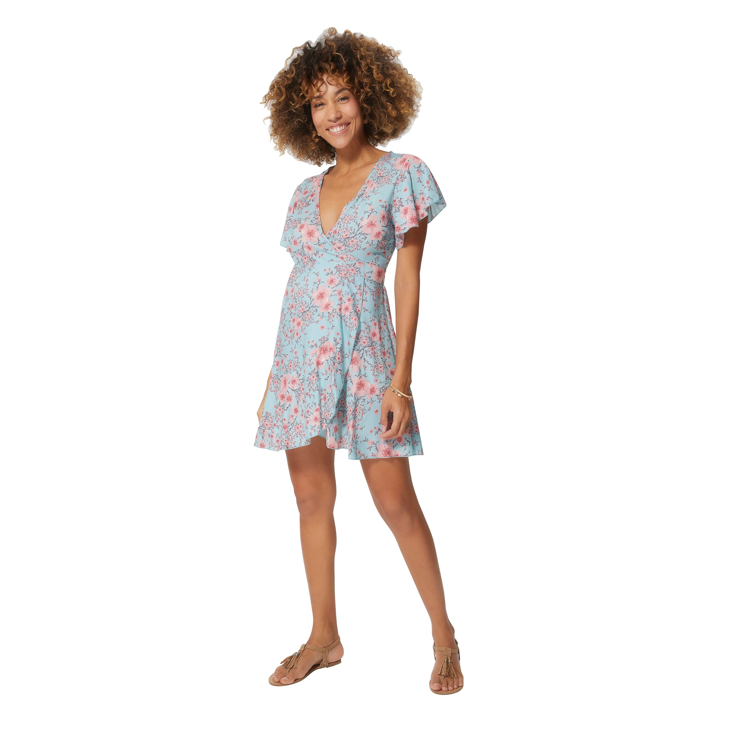 Robe été courte manches courtes Pru - 100% viscose - Akoustik Online