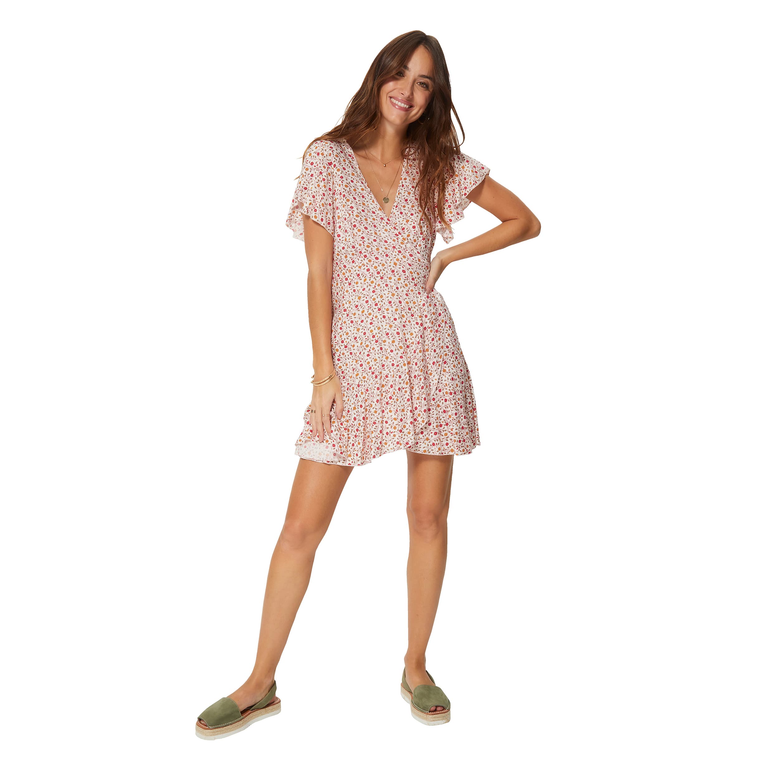 Robe été courte manches courtes Annarose - Akoustik Online