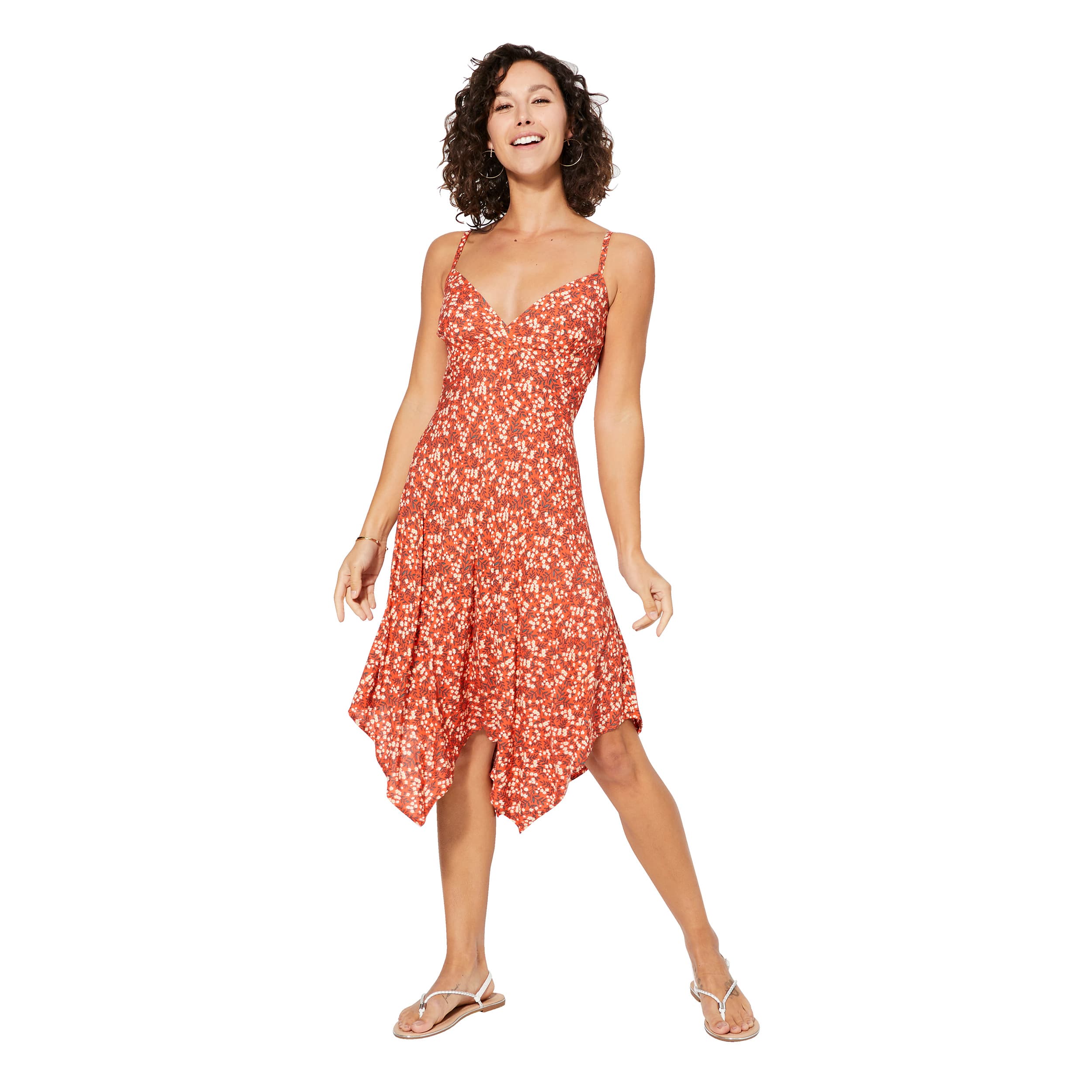 Robe été courte sans manches Coleman - 100% viscose - Akoustik Online