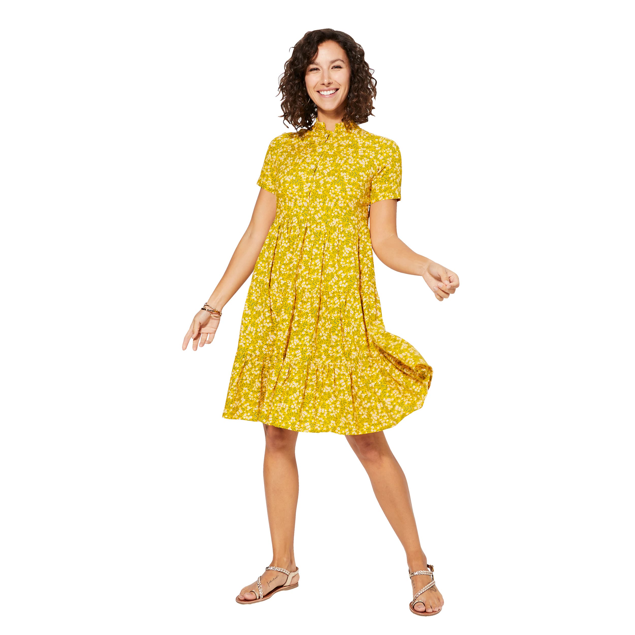 Robe été courte manches courtes Heriberto - Akoustik Online