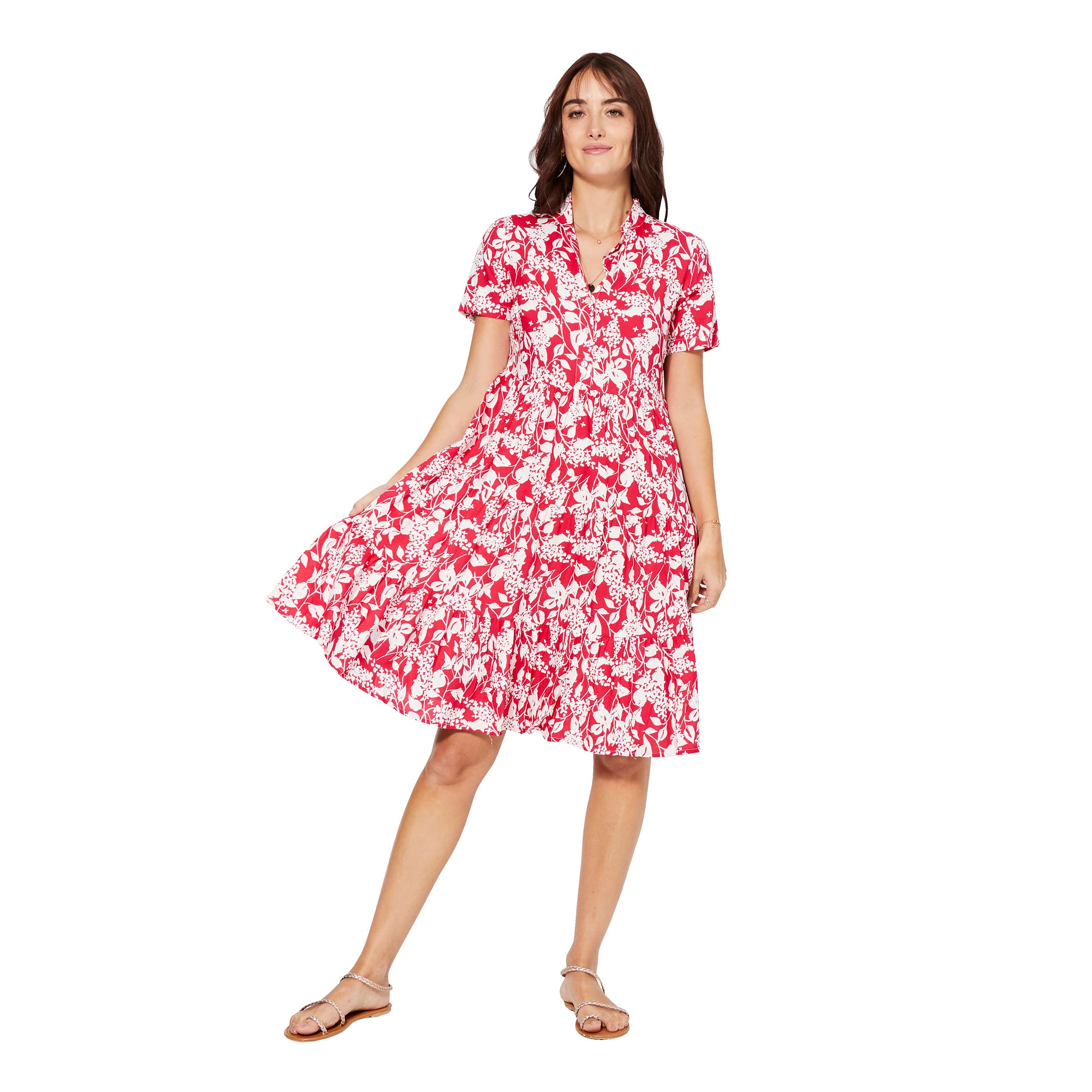 Robe été courte manches courtes Byelobog - Akoustik Online