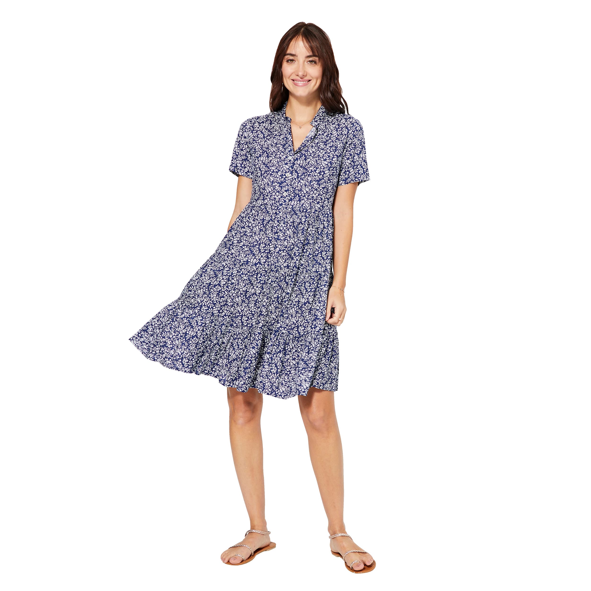 Robe été courte manches courtes Jaquelyn - Akoustik Online