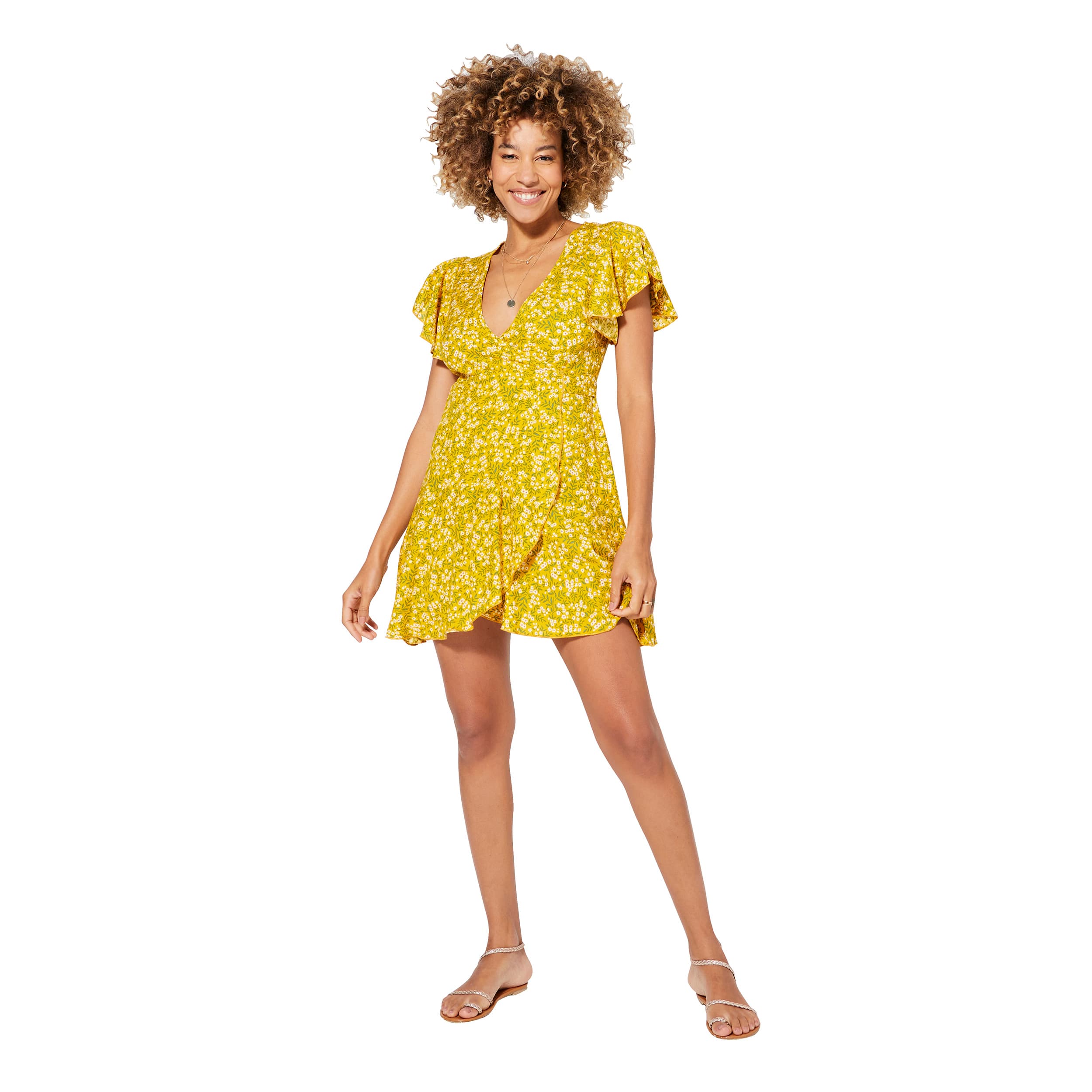 Robe été courte manches courtes Phoebe - Akoustik Online