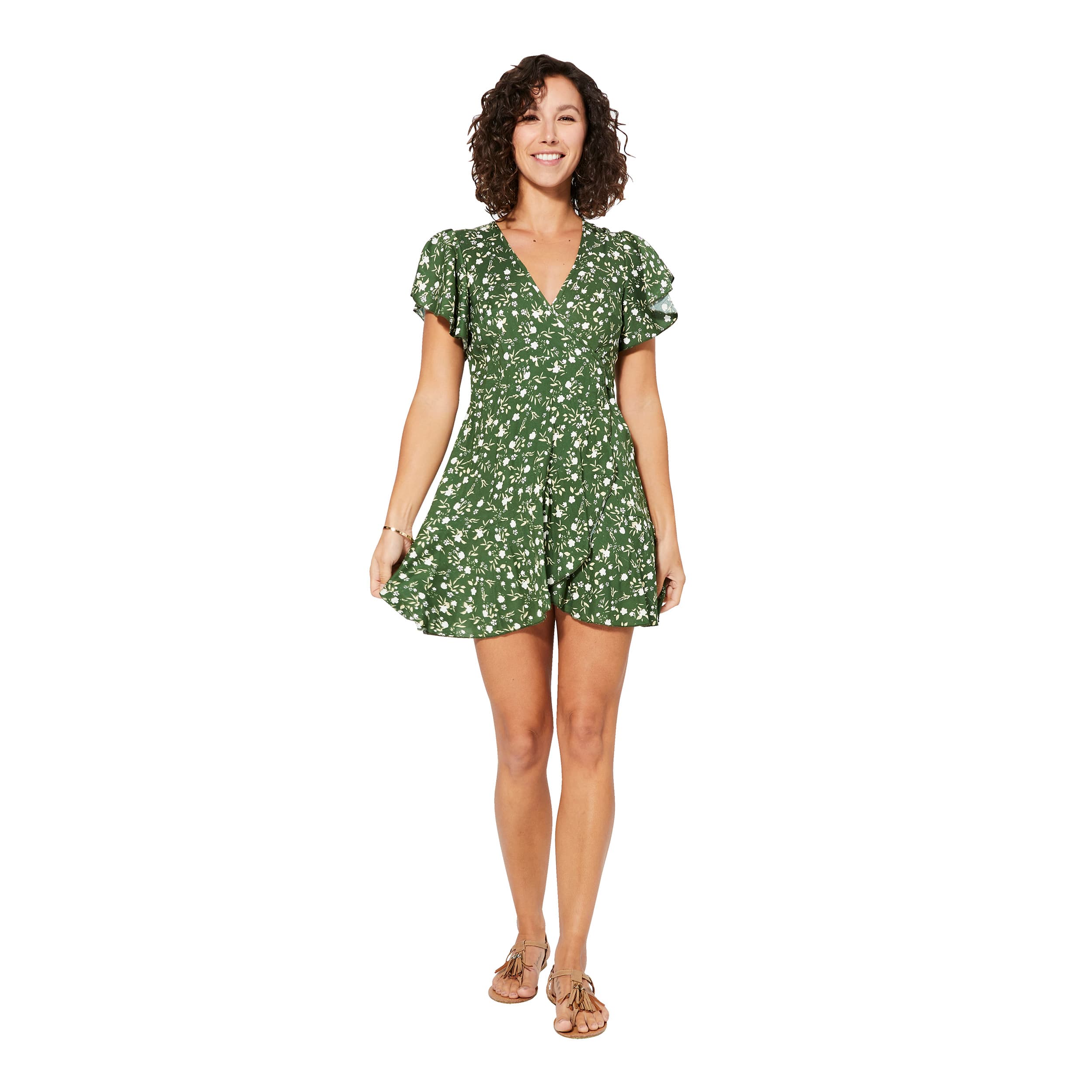 Robe été courte manches courtes Beáta - 100% viscose - Akoustik Online