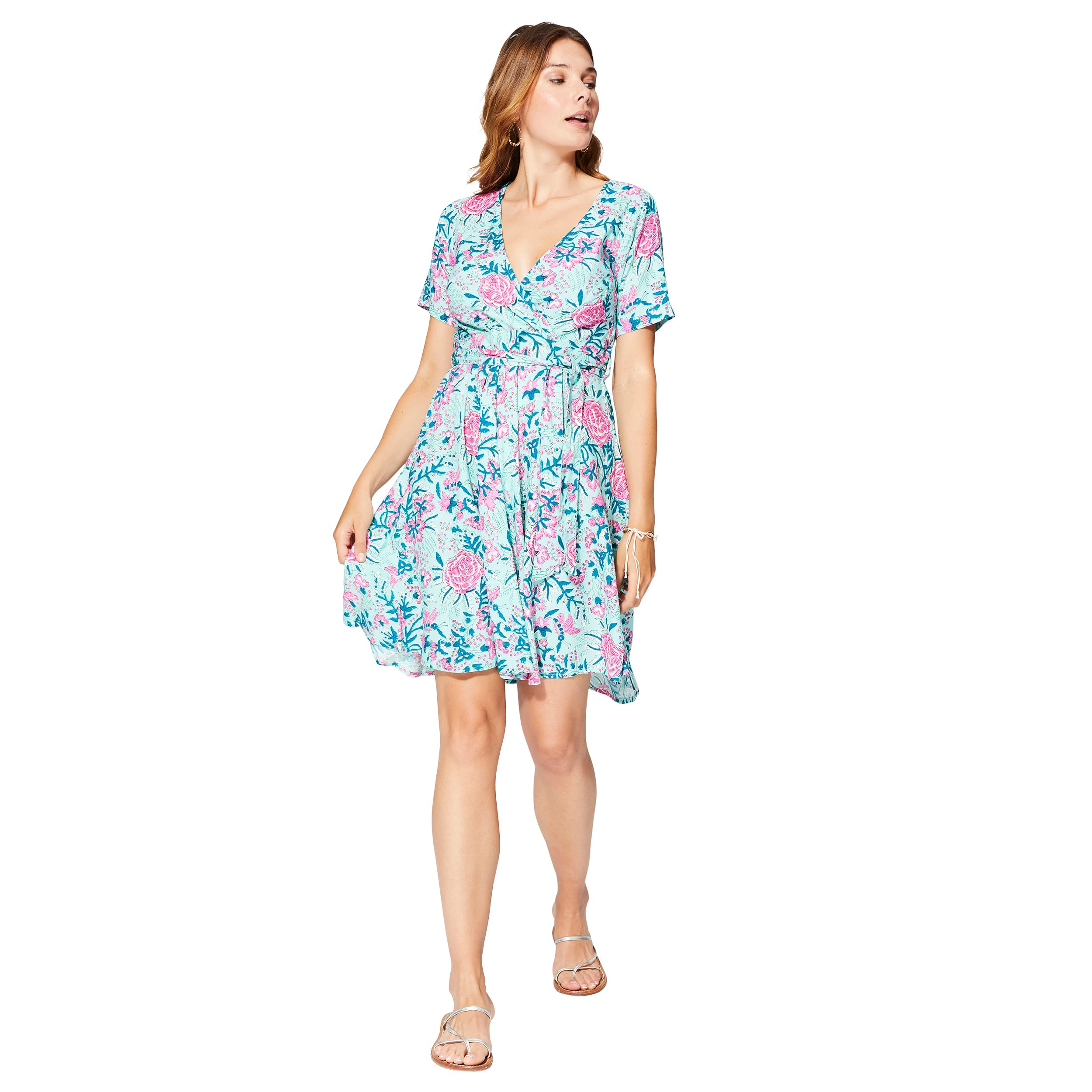 Robe été courte manches courtes Mahala - Akoustik Online