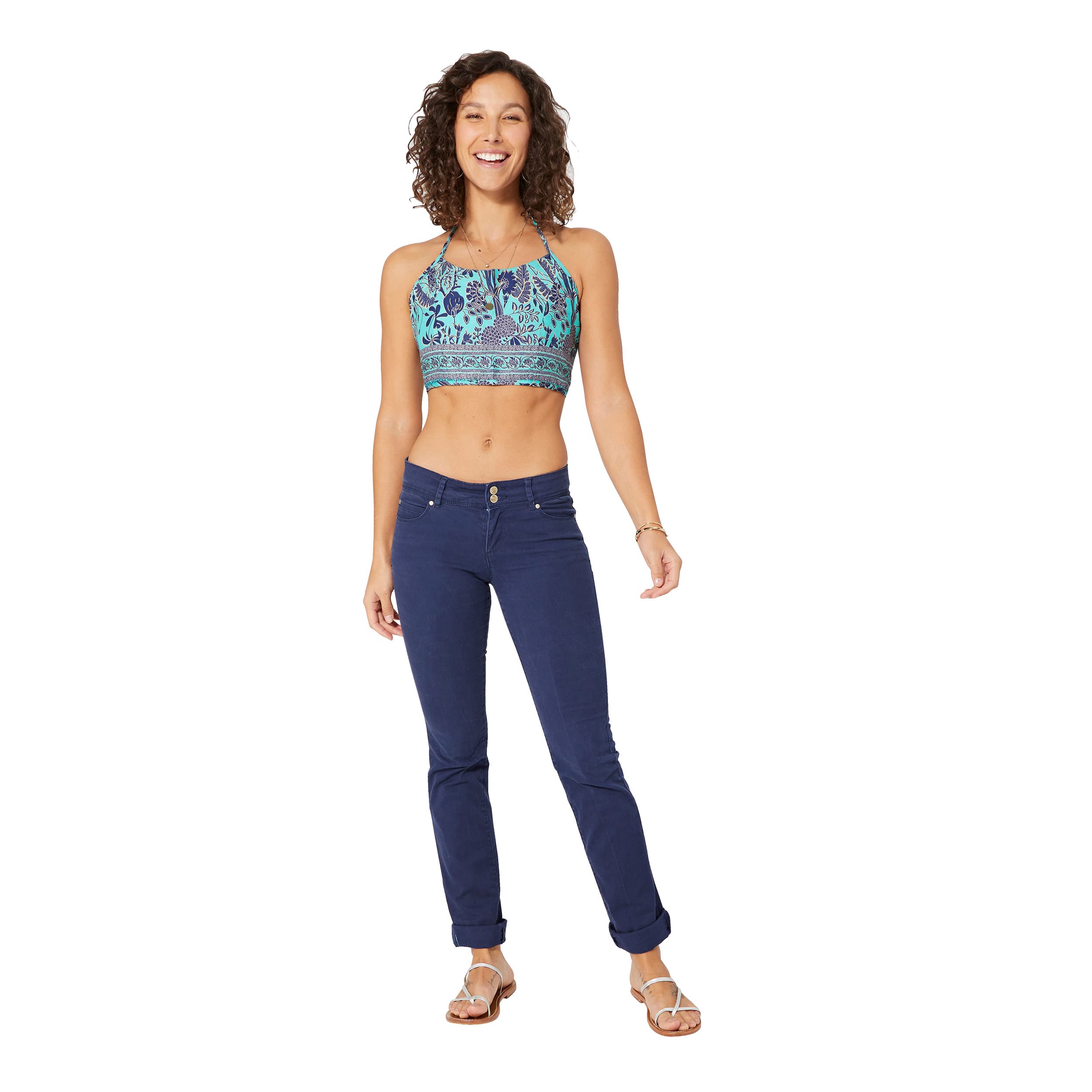 Top été court sans manches Deen - 100% polyester - Akoustik Online