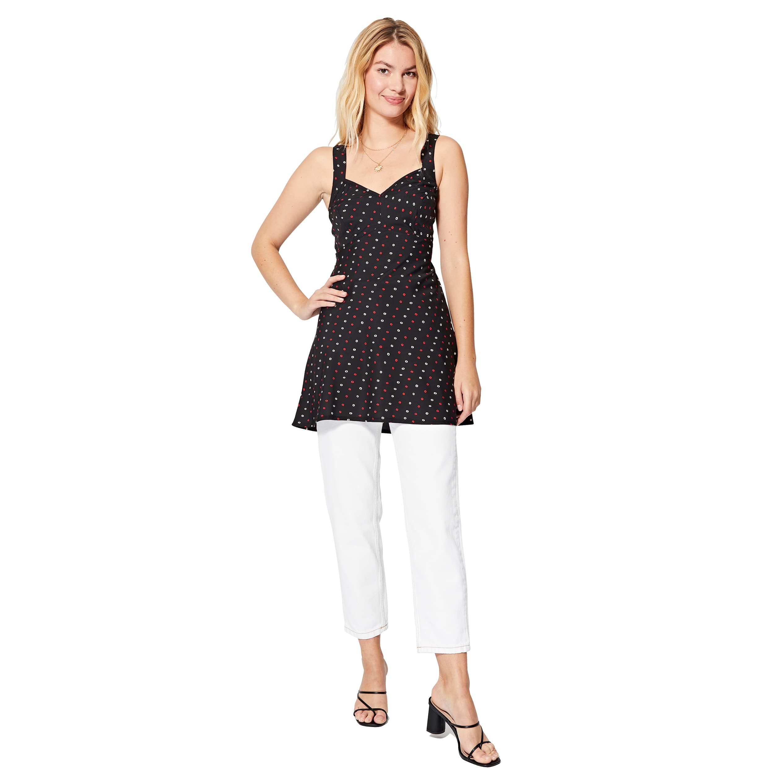 Top été long sans manches Kari - 100% polyester - Akoustik Online