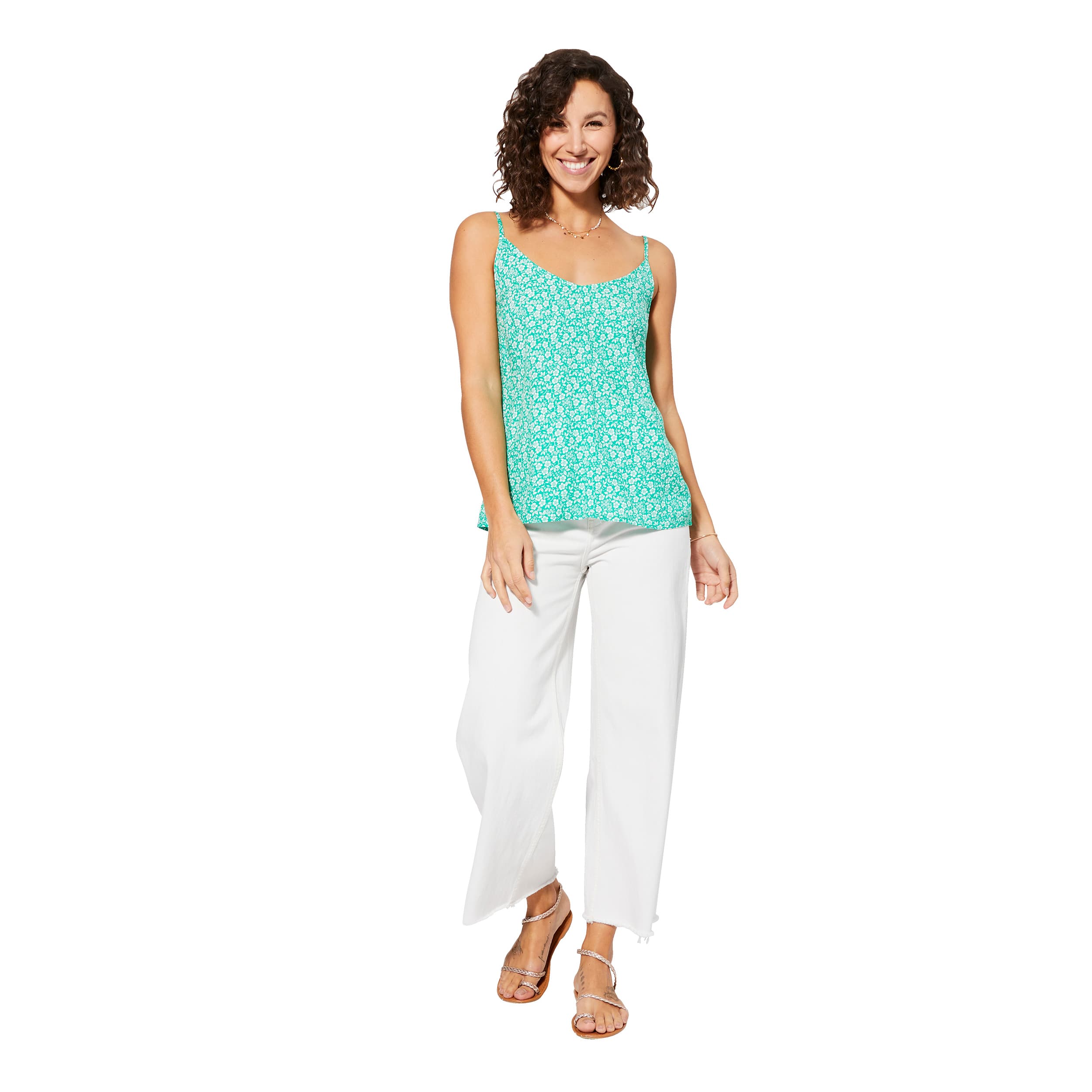 Top été classique sans manches Mervyn - 100% viscose - Akoustik Online