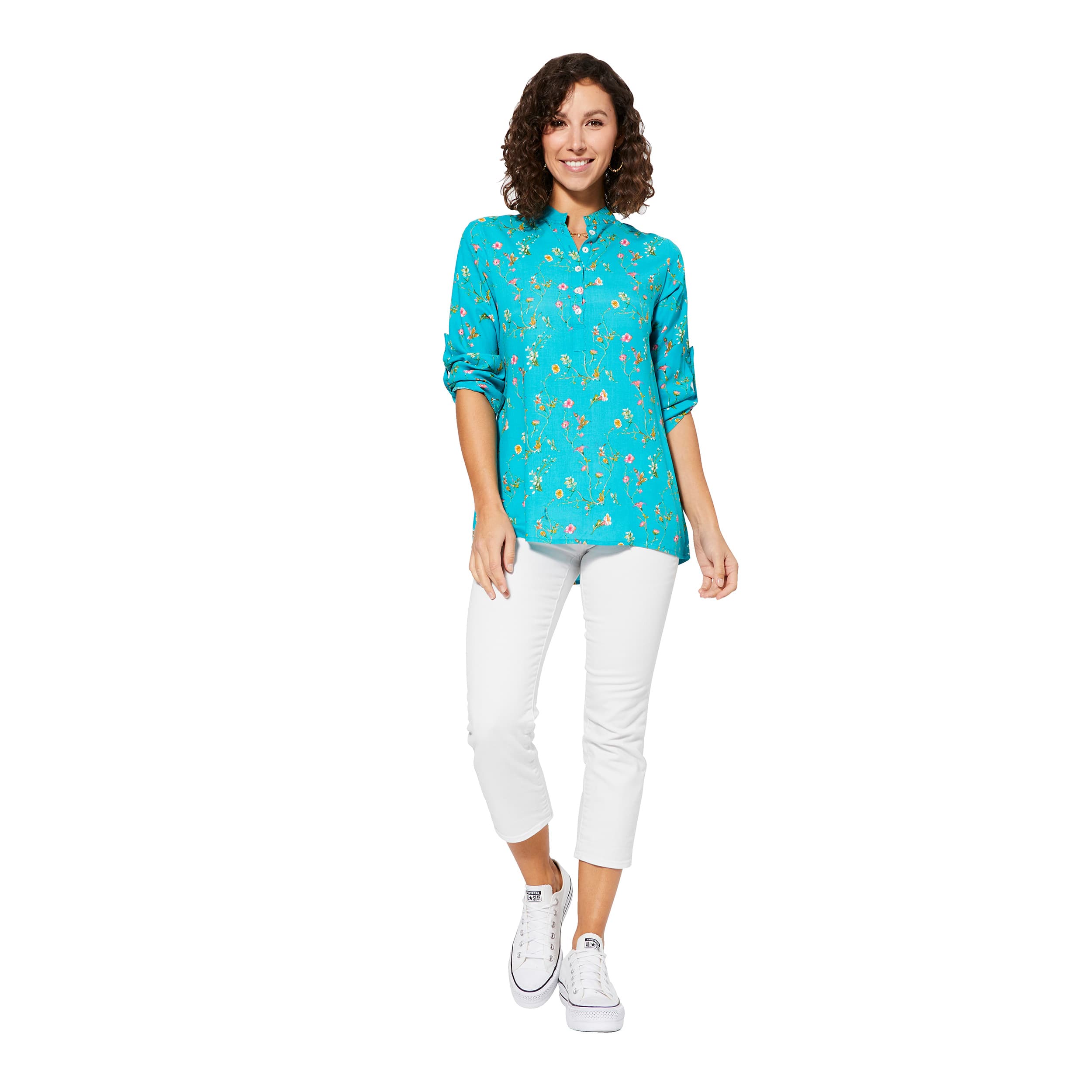 Top été long manches 3/4 Isidoro - 100% viscose - Akoustik Online