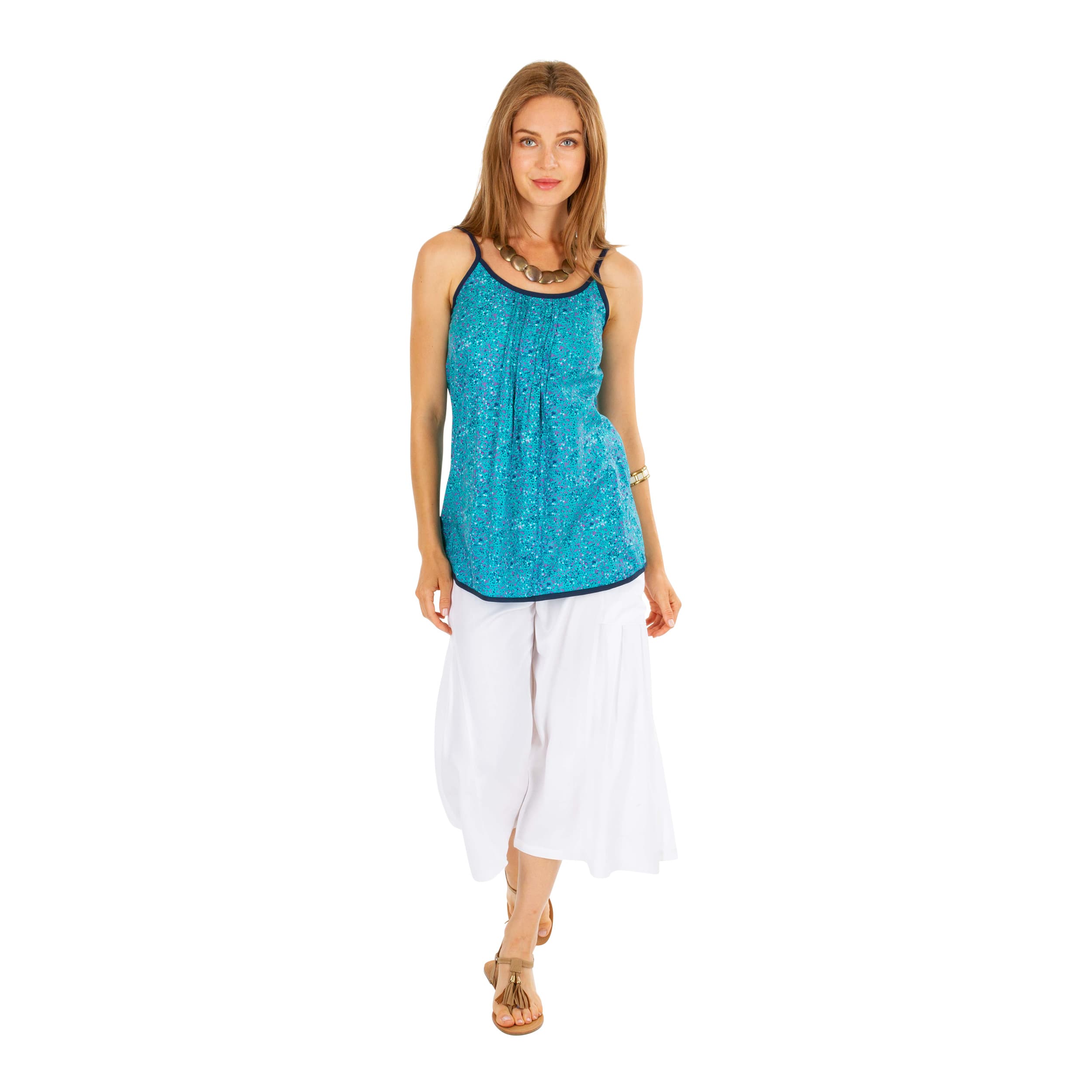 Top été classique sans manches Lili - 100% coton - Akoustik Online