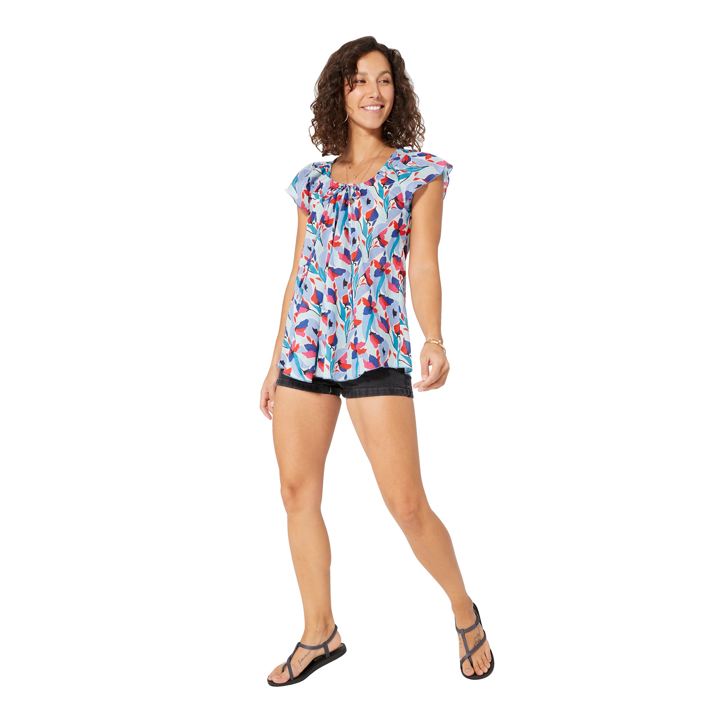 Top été classique manches courtes Darleen - Akoustik Online