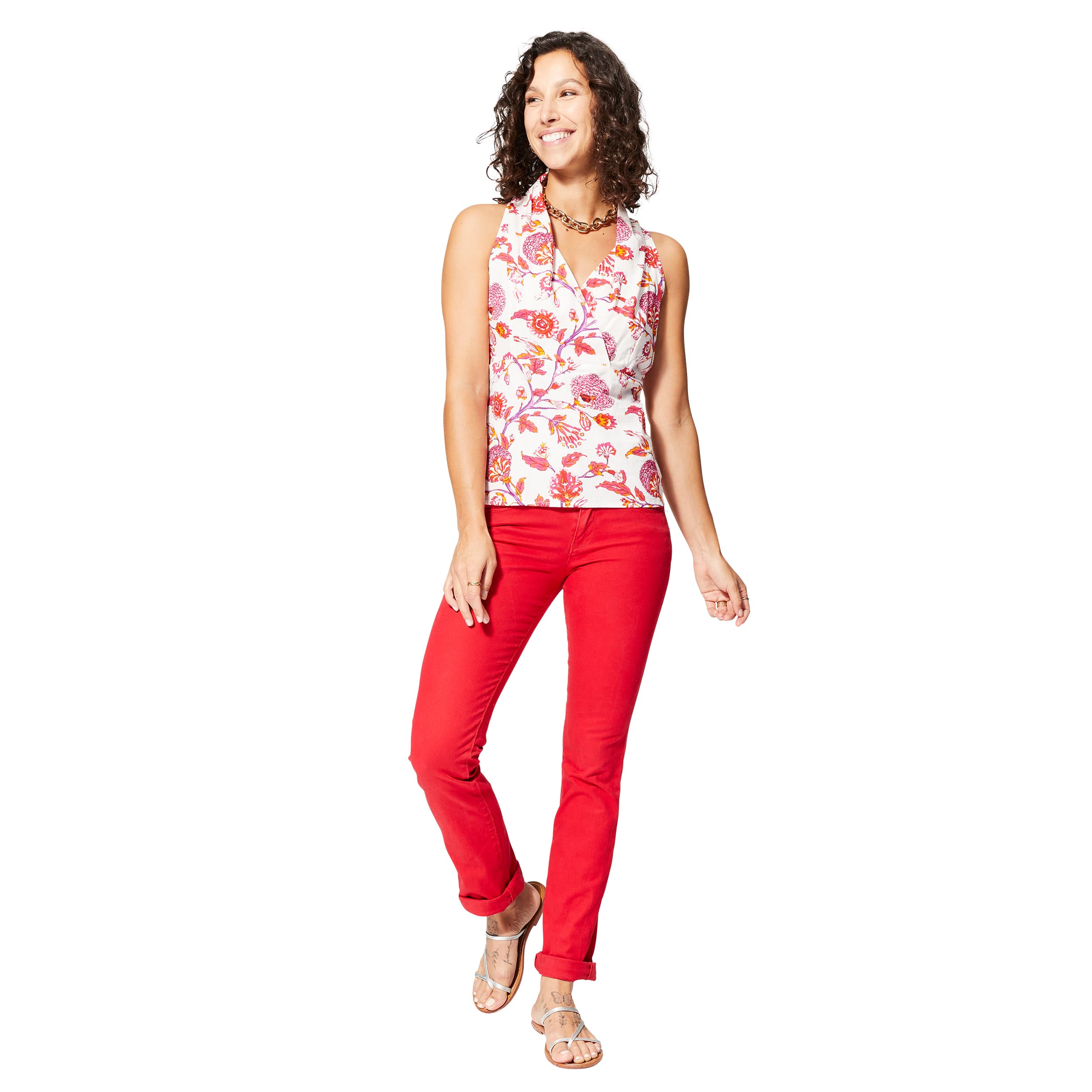Top été classique sans manches Jowan - 100% coton - Akoustik Online