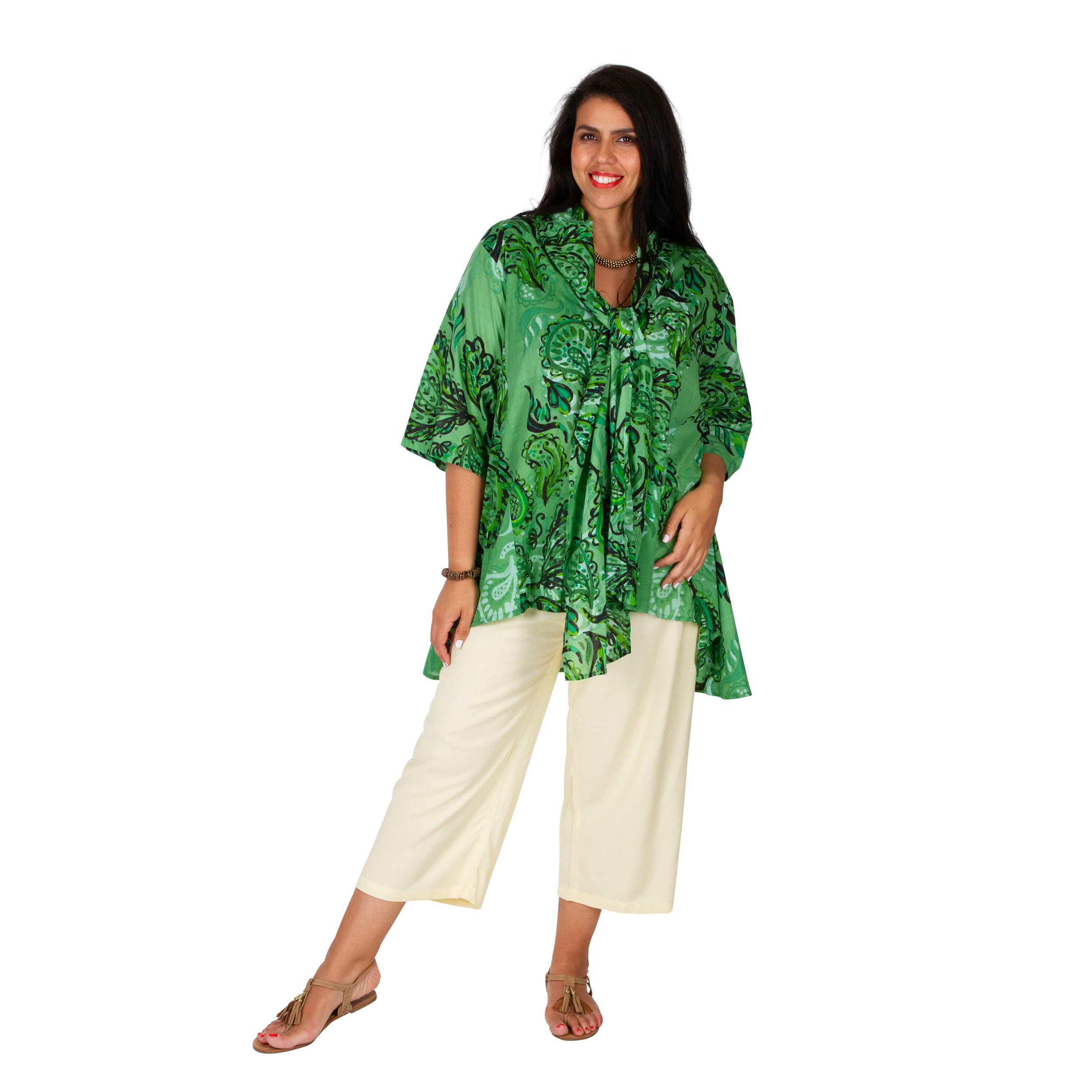 Tunique été Nerida - 100% voile de coton - Akoustik Online