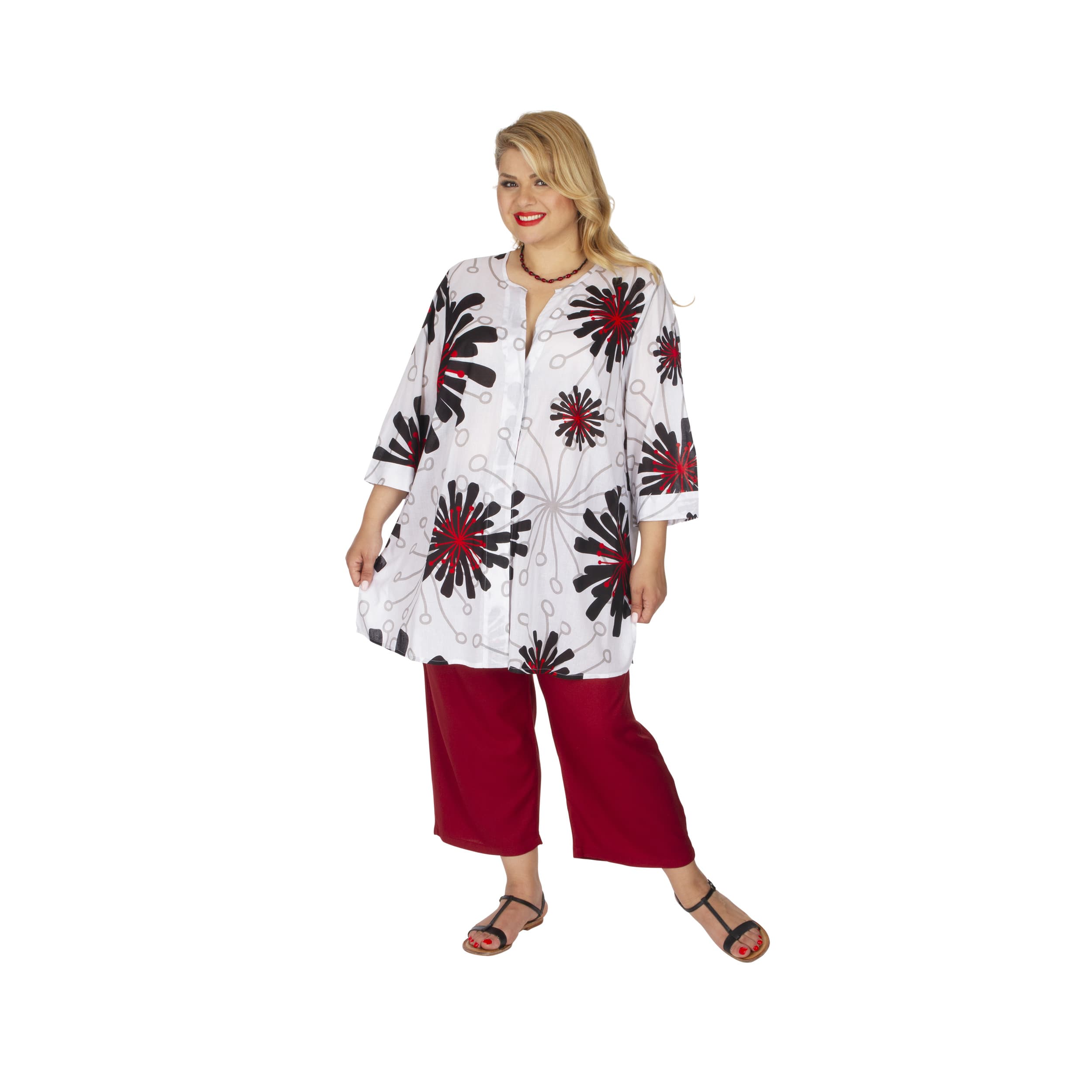 Tunique été Hananiah - 100% coton - Petit Prix ! - Akoustik Online