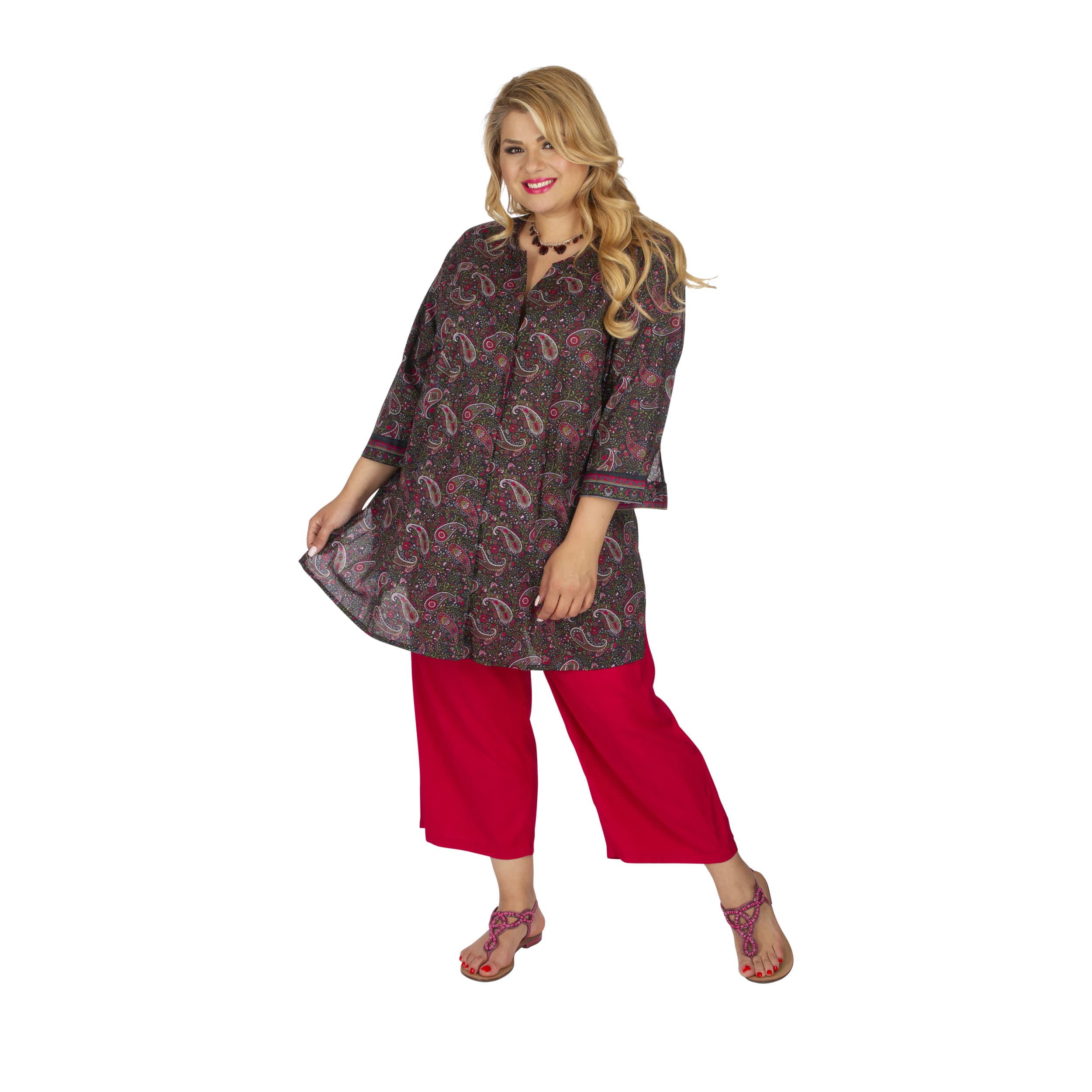 Tunique été Shukriyya - 100% coton - Petit Prix ! - Akoustik Online