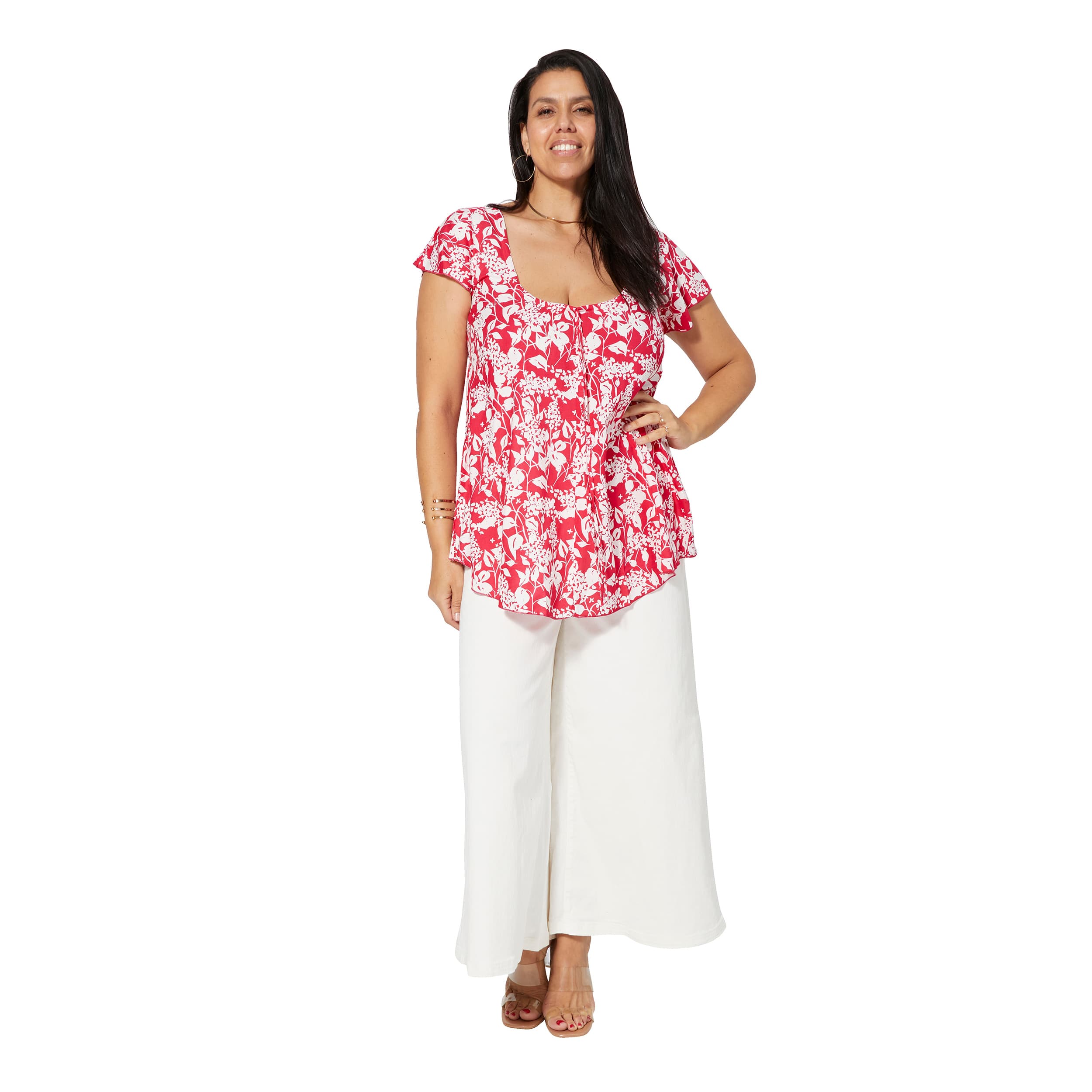Tunique été manches courtes Gérard - 100% viscose - Akoustik Online
