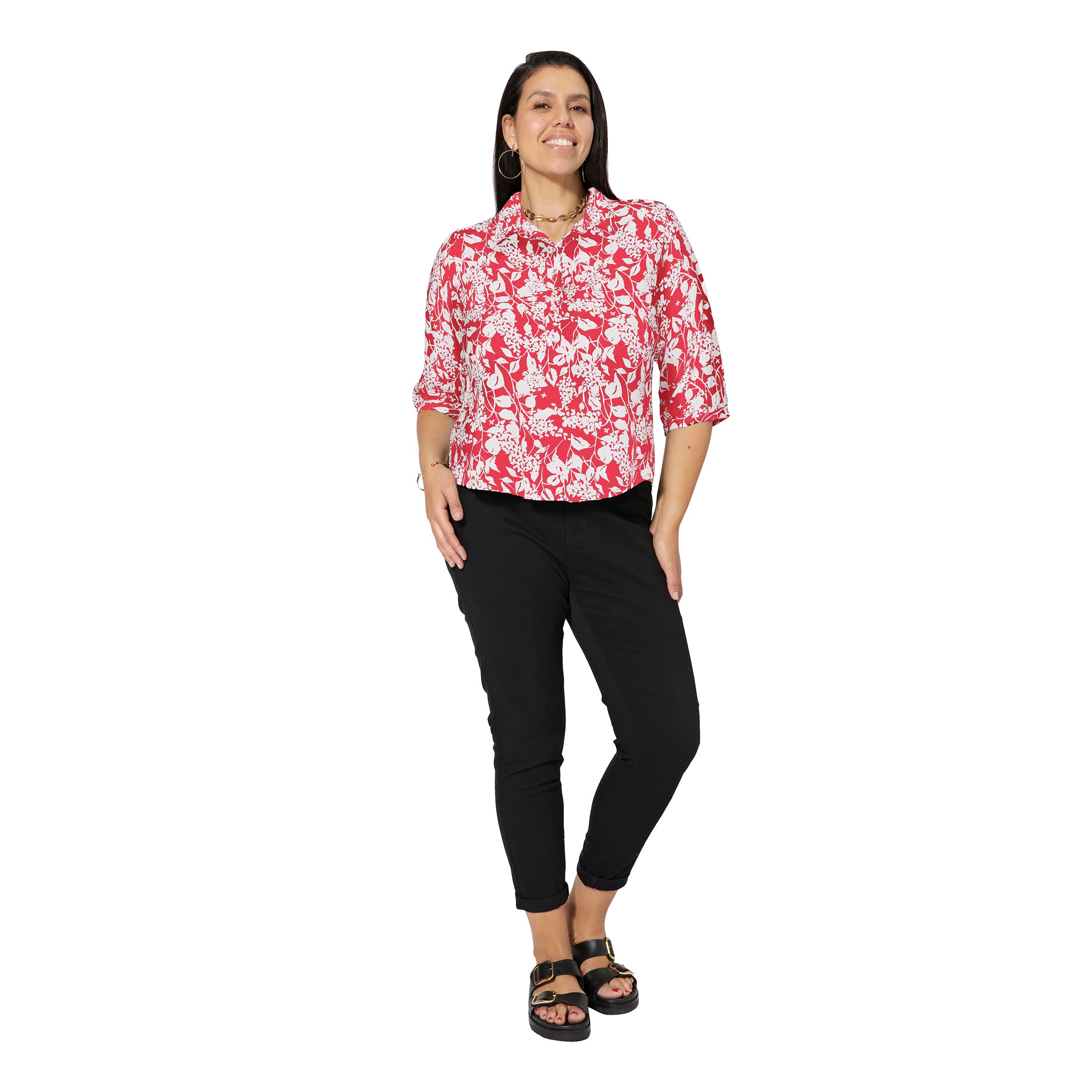 Tunique été manches 3/4 Fyodor - 100% viscose - Akoustik Online