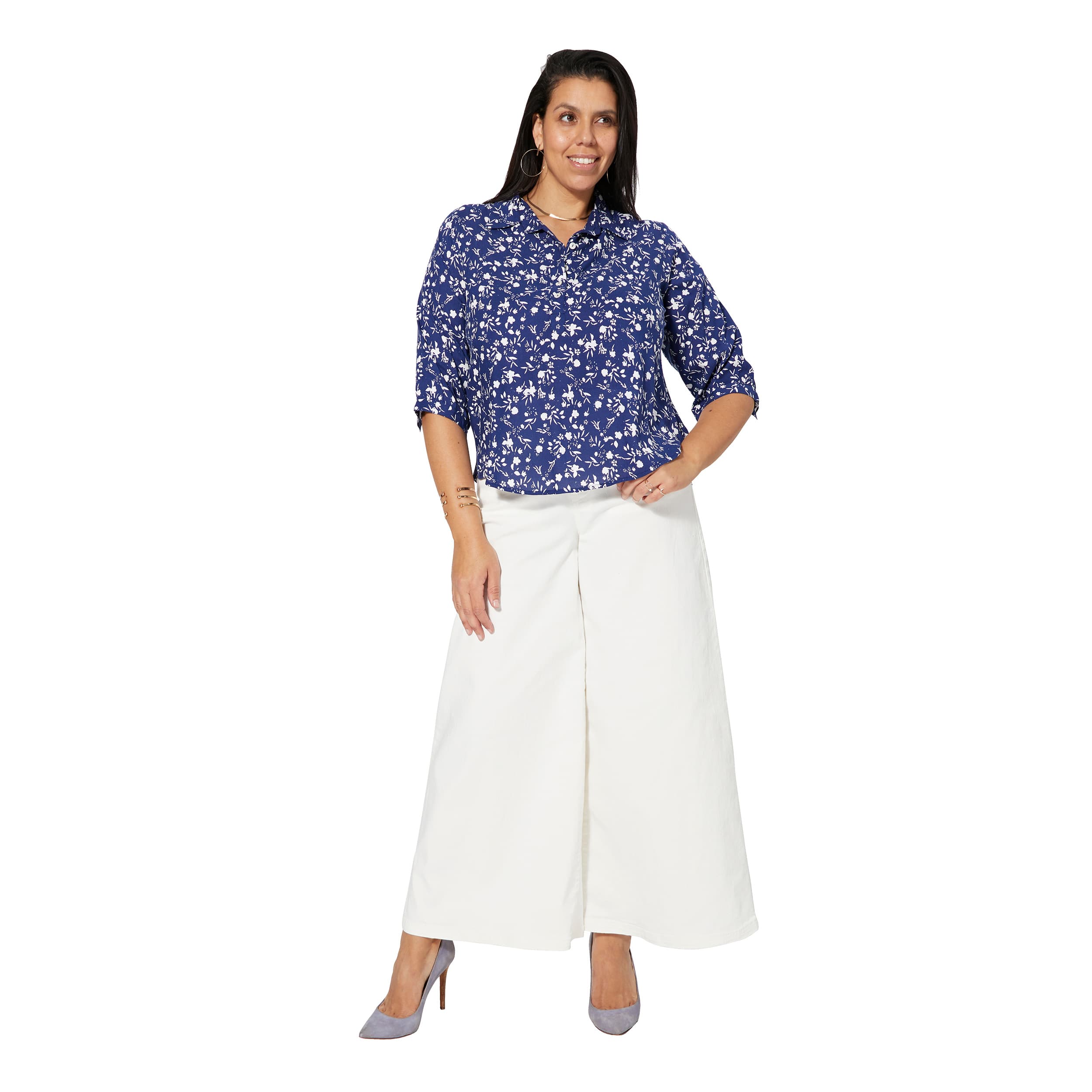 Tunique été manches 3/4 Janne - 100% viscose - Akoustik Online