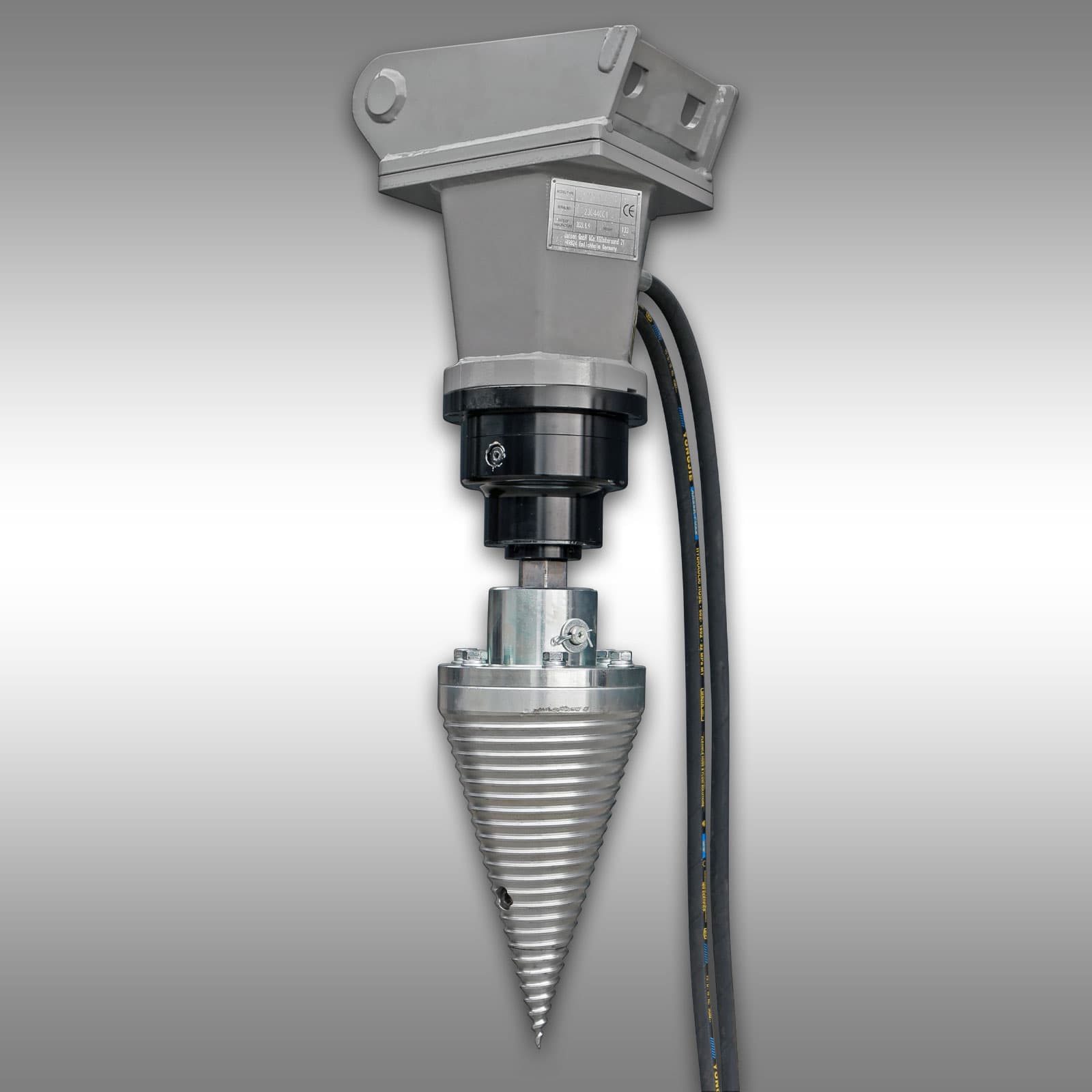 Kegelspalter Jansen JSK-500-MS01, Spaltkegel, Drillkegel, Holzspalter