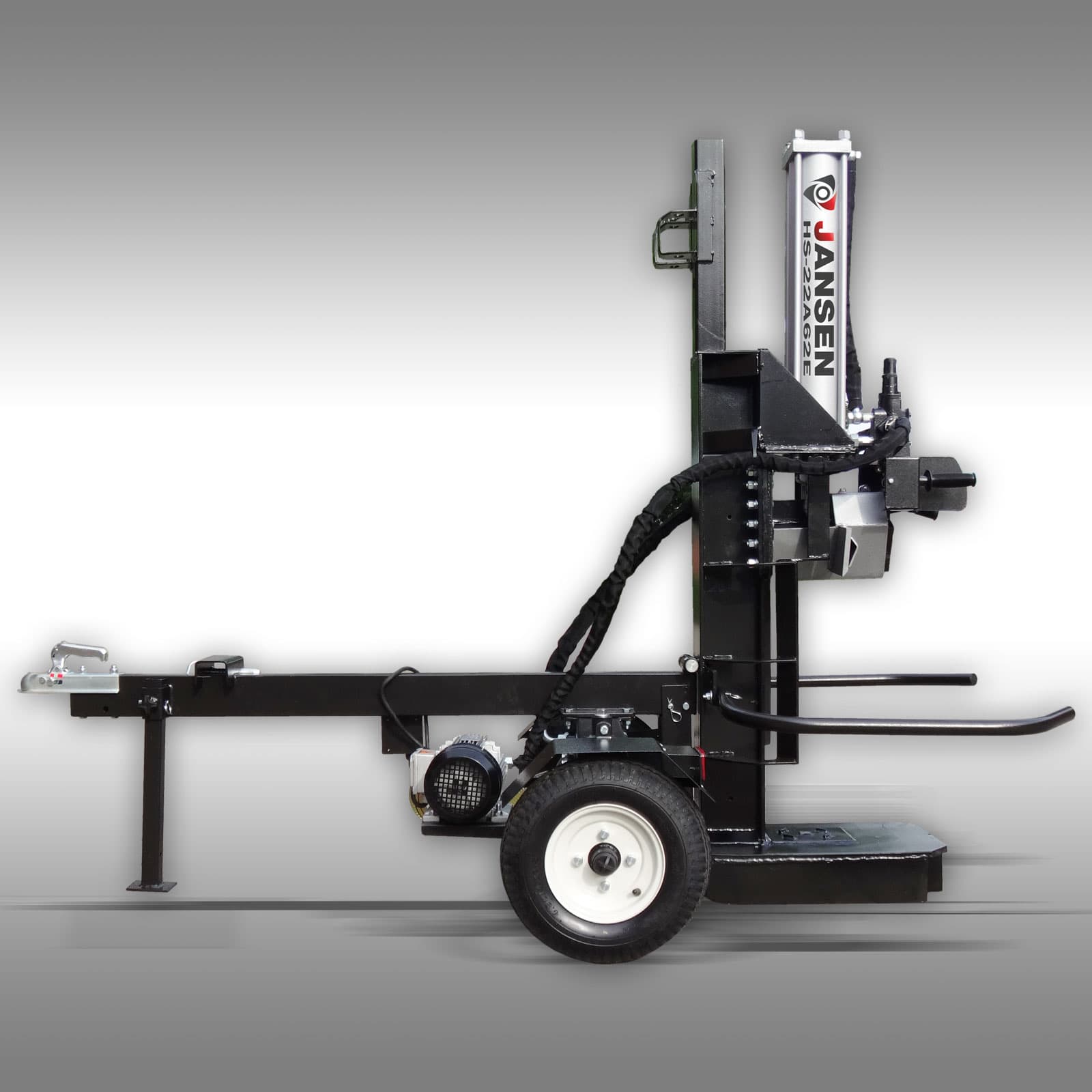 Holzspalter Jansen HS-22A62E Elektromotor, 22t, 62cm, stehend+liegend