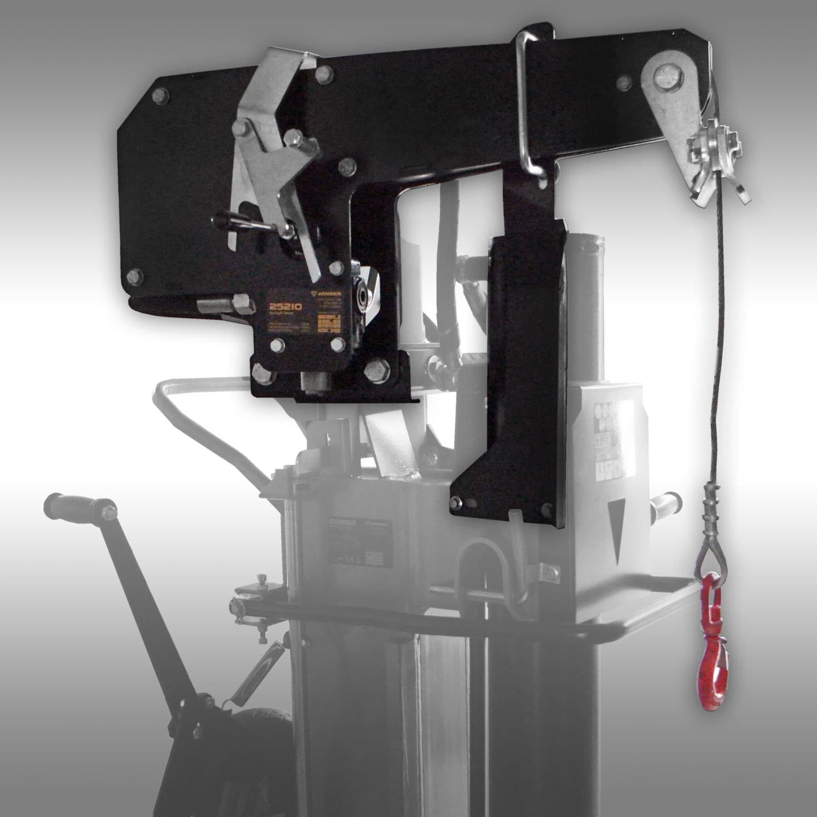 Hydraulische Seilwinde Jansen TSW-500, Traktorspalter TS-22, TS-30(K)