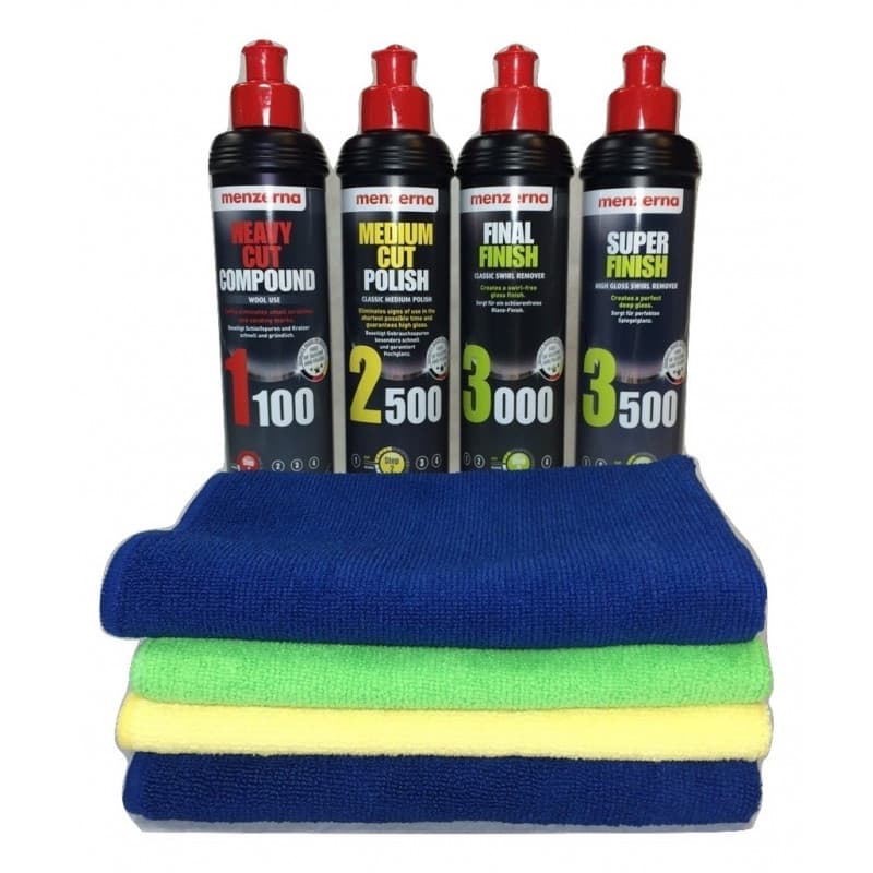 Kit de lustrage "quatuor" menzerna