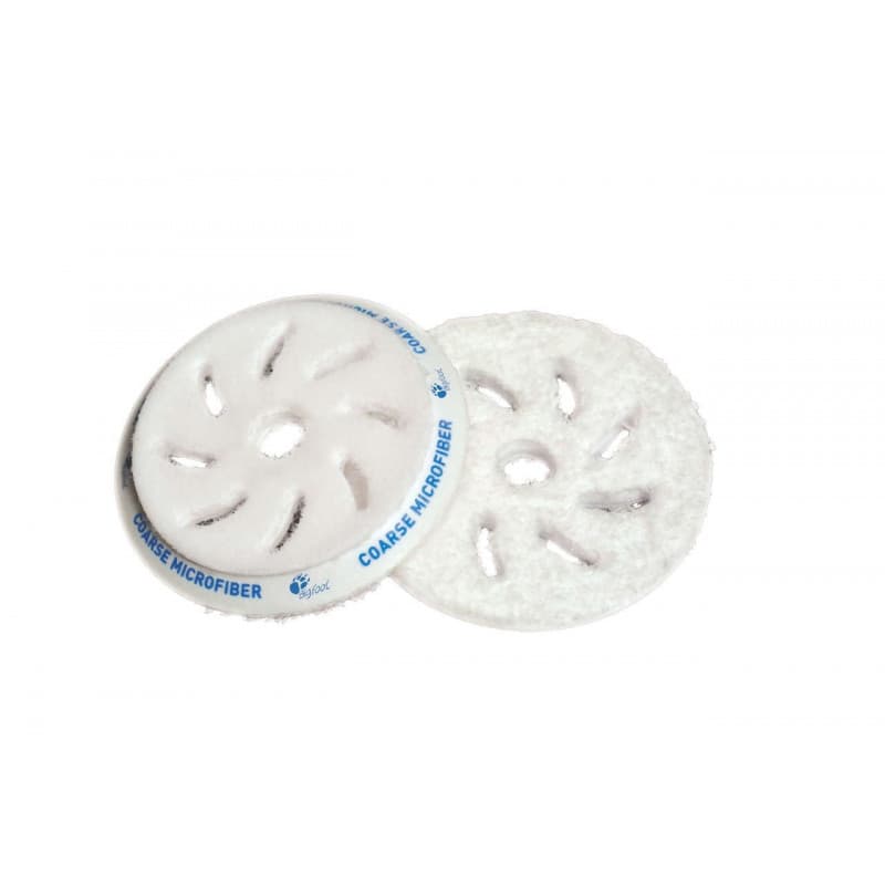 1 x rupes 9.bf100fh plateau coarse microfibres bleu - diam 100