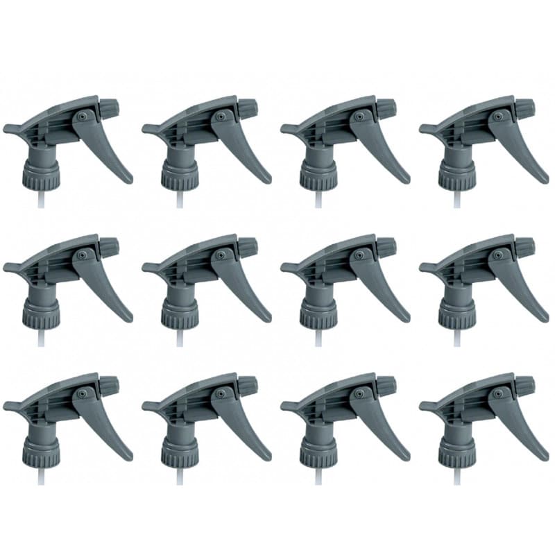 Lot de 12 Têtes de Pulverisateur Grise - Joint Viton