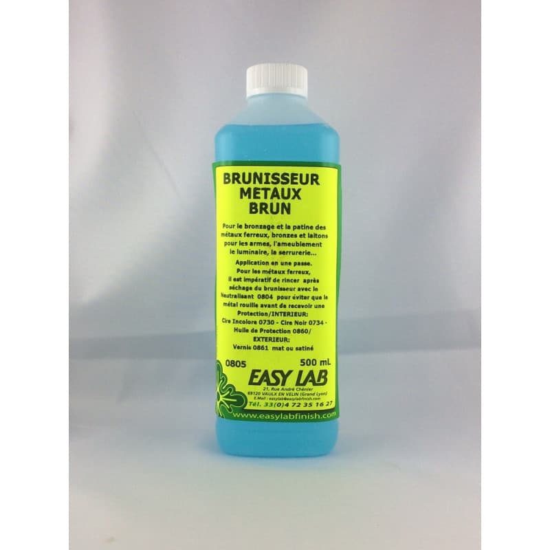 BRUNISSEUR METAUX BRUN 500 ml Easylab 0805