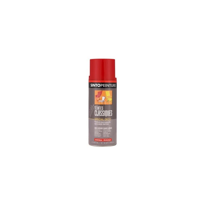 AEROSOL PEINTURE SINTO DECOR 400 ML   teinte ral