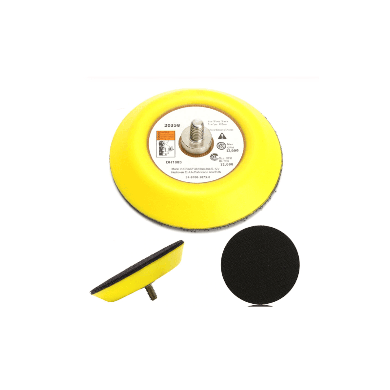 Plateau Velcro Diam 75 MM - 6 mm 