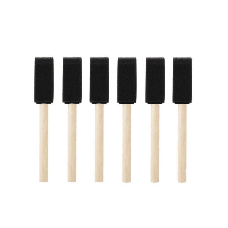 Foam brush spécial detailing 25 mm - lot de 6