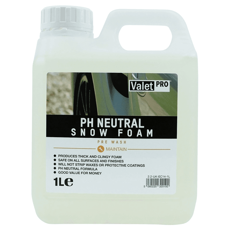 Valet pro ph neutral snow foam 1 litre
