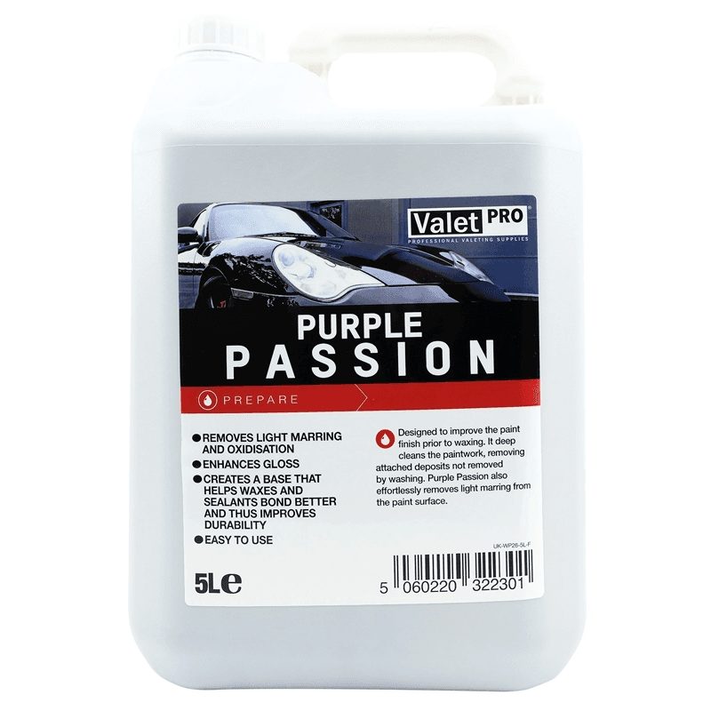 Valet pro purple passion 5 litres