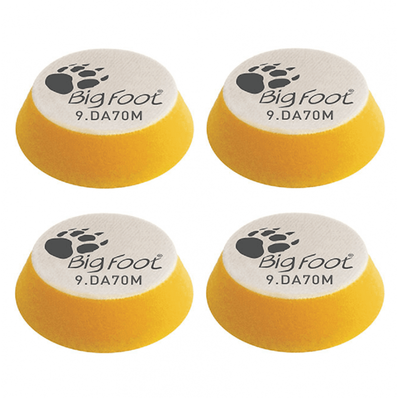 Rupes 9.DA70M/4 Pad Haute Performance D-A Fine jaune