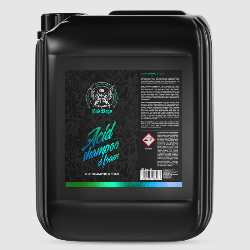 BadBoys Acid Shampoo & Foam 5L