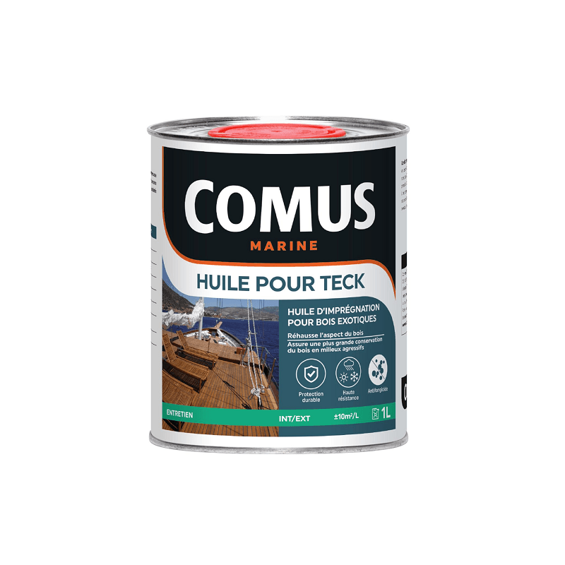 Comus Huile de Teck 1 litre - PLASTITECK