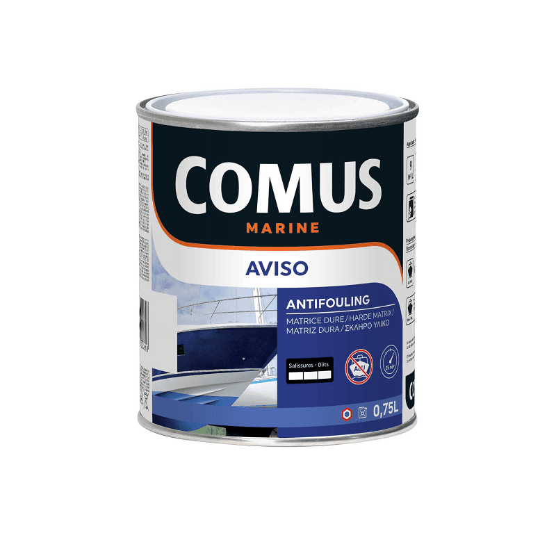 Comus Aviso Antifouling à Matrice dure 750ml