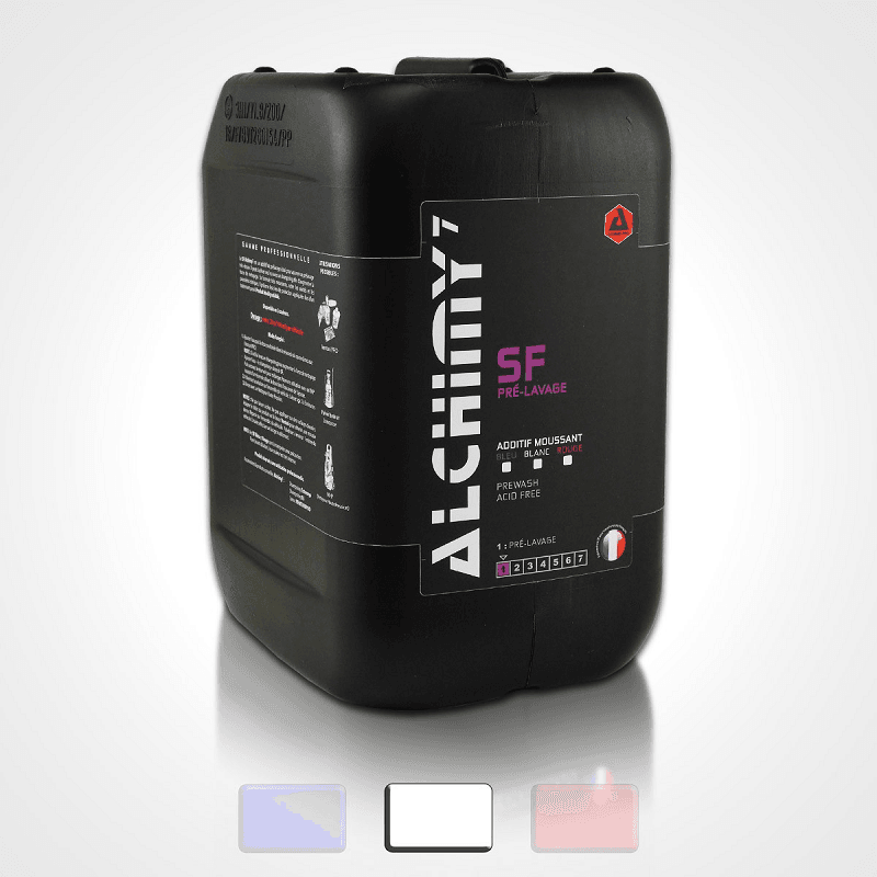 Alchimy7 SF Prélavage BLANC - Additif Mousse 5 kg