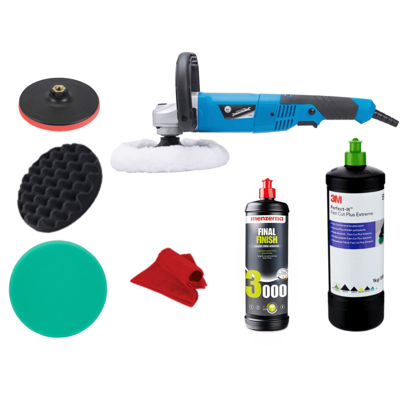 Kit lustrage voiture 3m bouchon vert