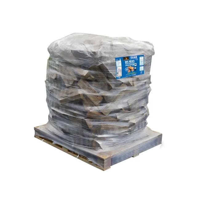 Bois de chauffage bûches extra sec L. 40 cm, 1.25 stères