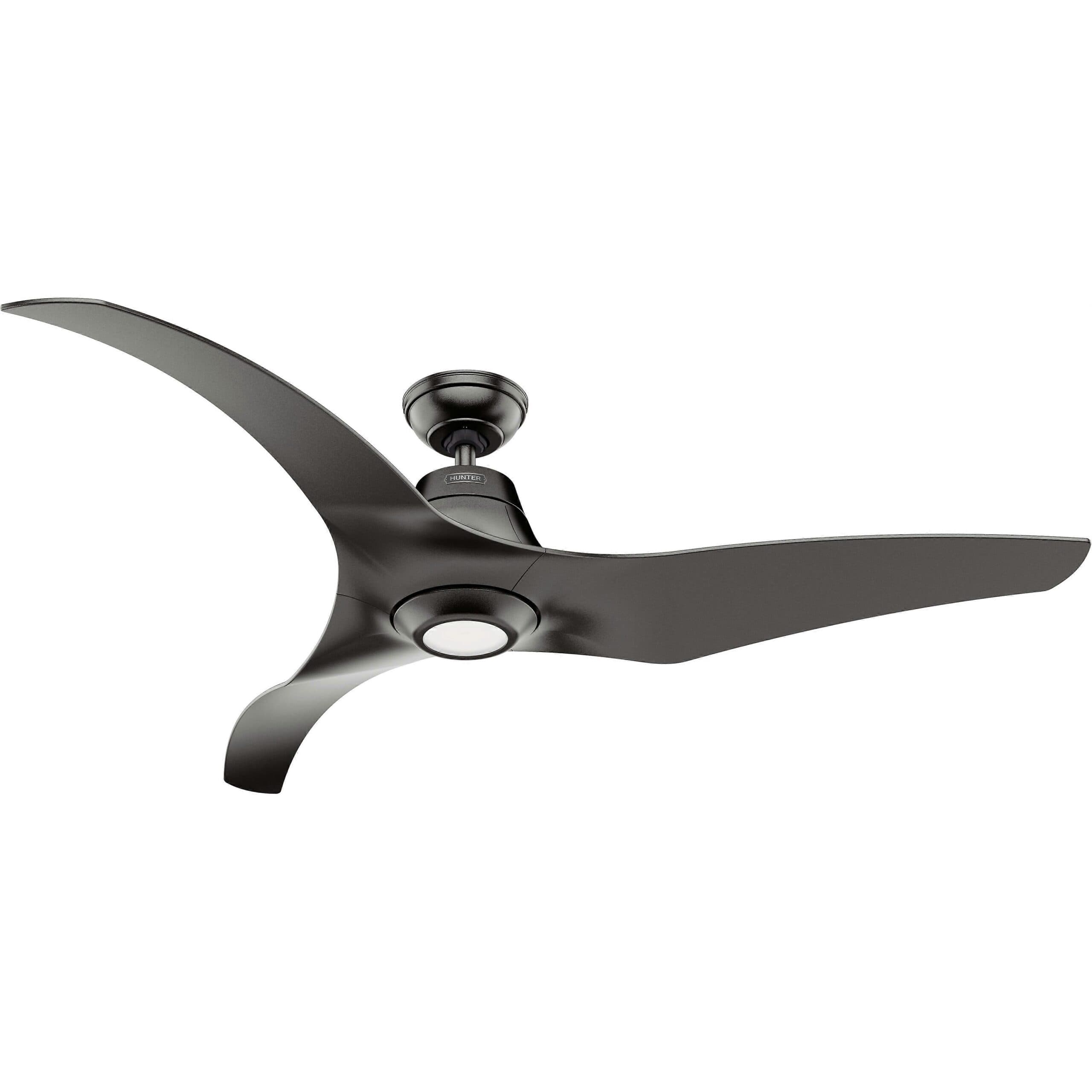 DC Deckenventilator Stingray Granit 152 cm mit LED