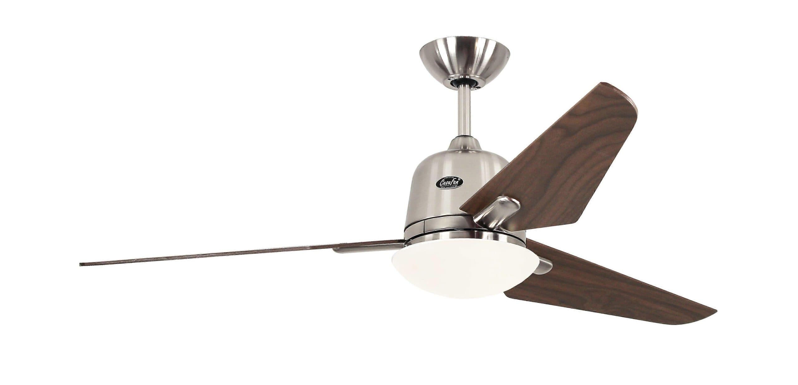 DC Ceiling Fan Eco Aviatos 132cm / 52" BN Blades Walnut