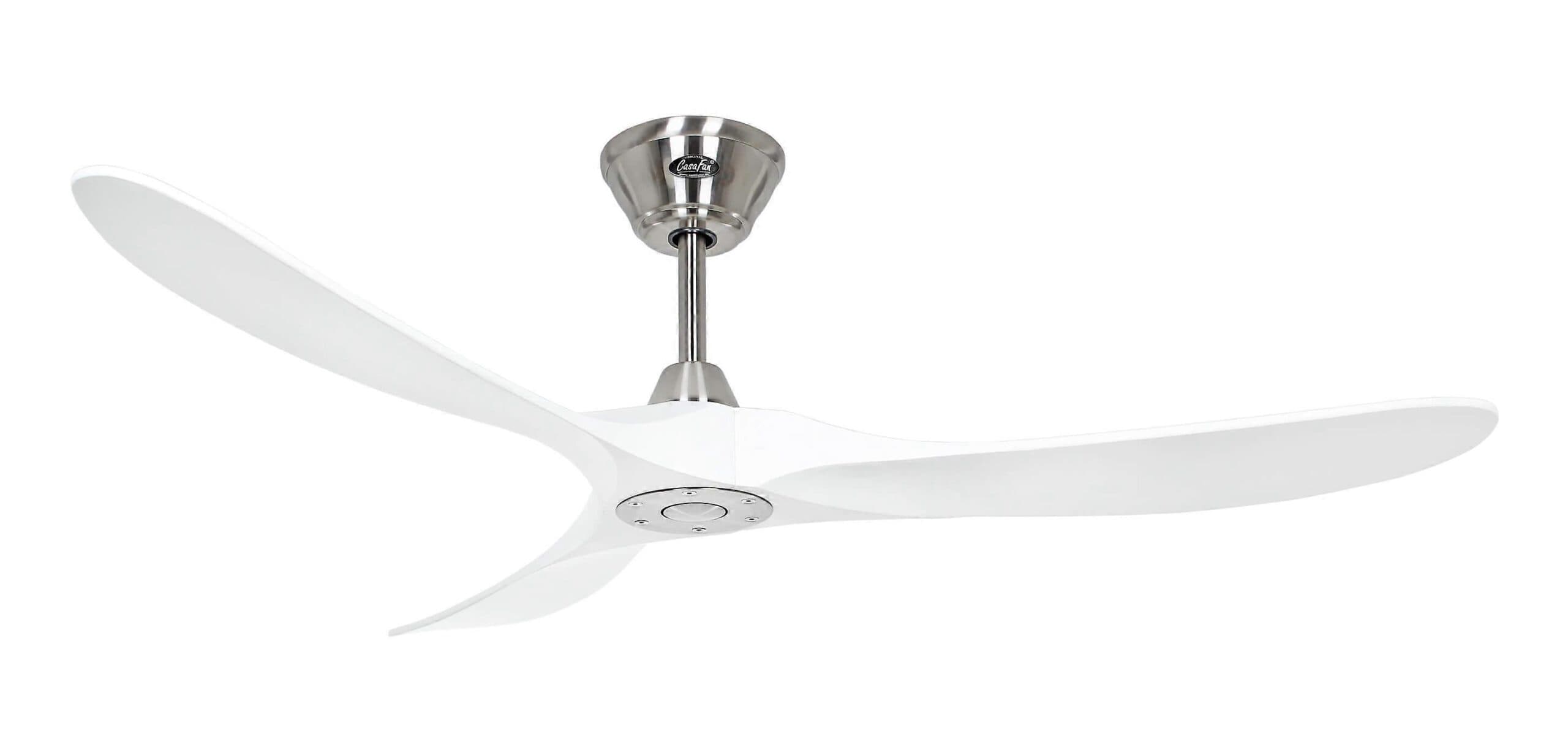 DC Ceiling Fan Eco Genuino Chrome / White with Remote