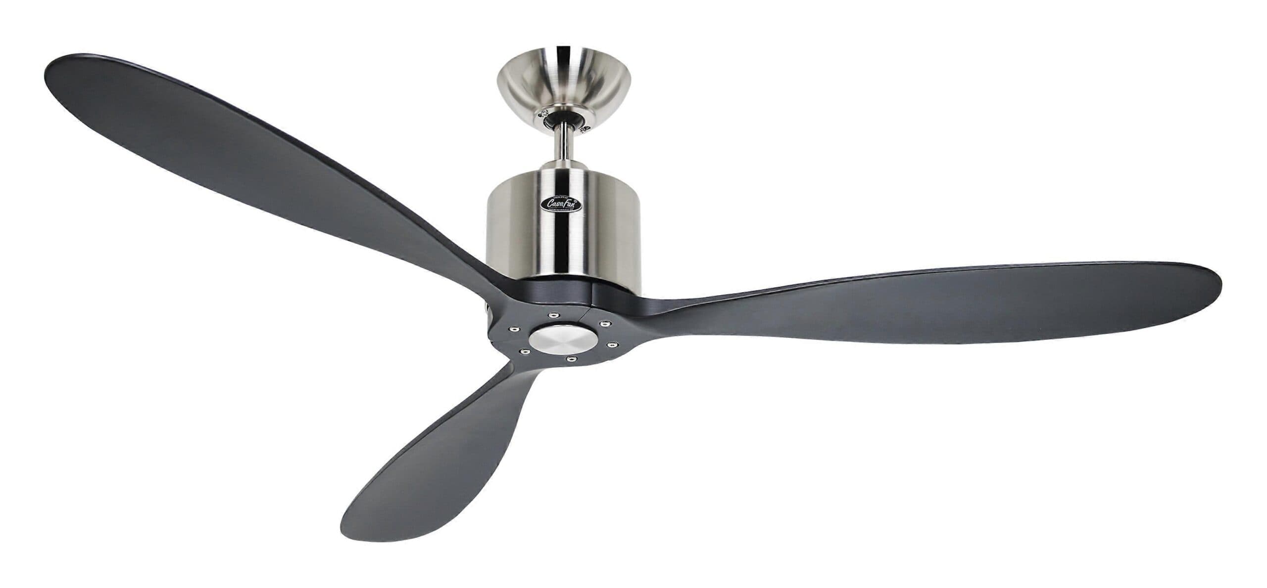 Ventilateur de plafond DC Aeroplan Eco Chrome / Noir