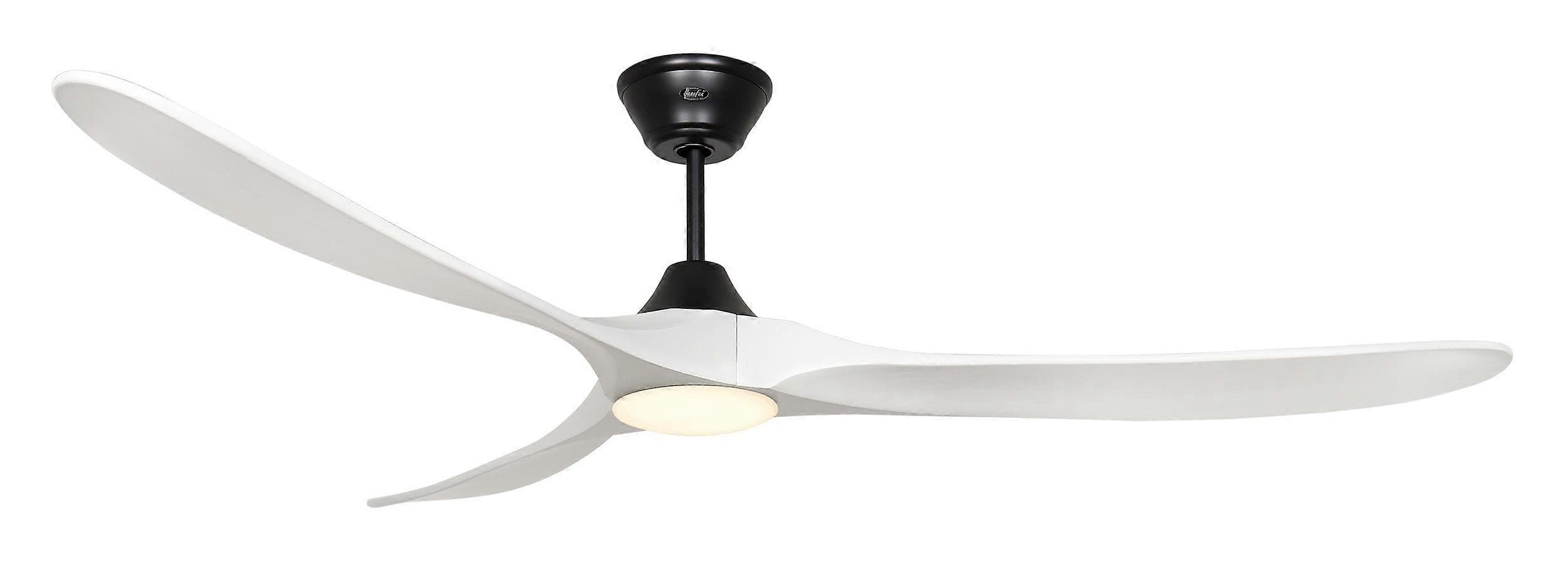Ventilateur de plafond DC Eco Genuino MS-MW 180 avec LED