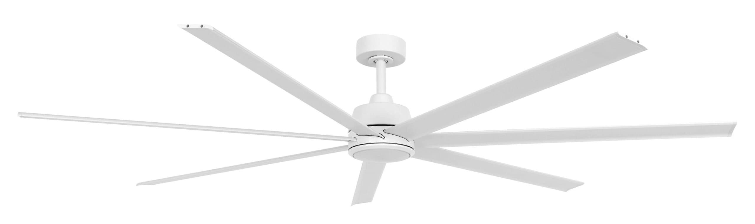 DC Deckenventilator Atlanta II Weiß mit LED