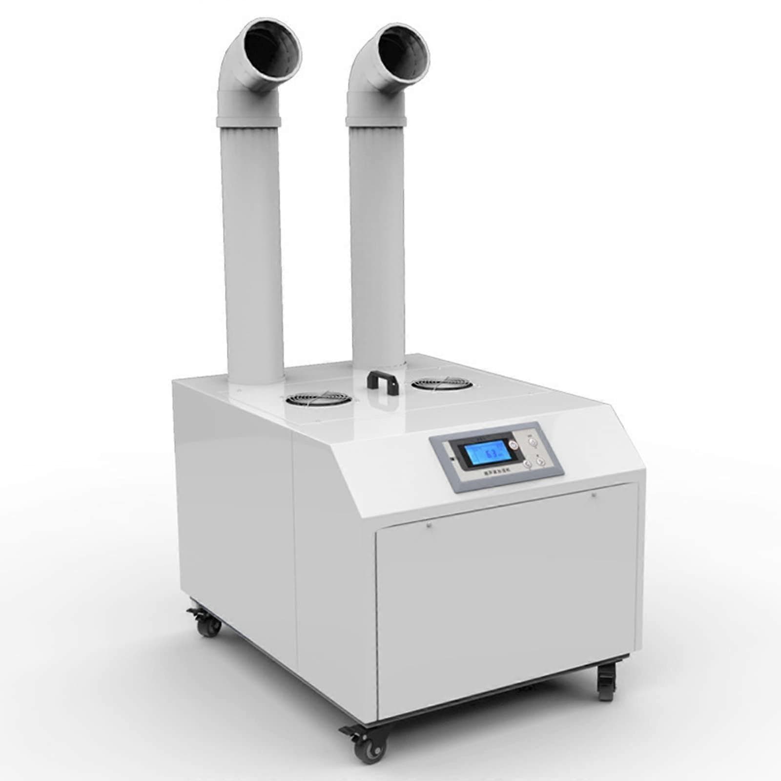 Capacity Industrial Humidifier with Dual Nozzles, Accurate Humidity and Temperature Control