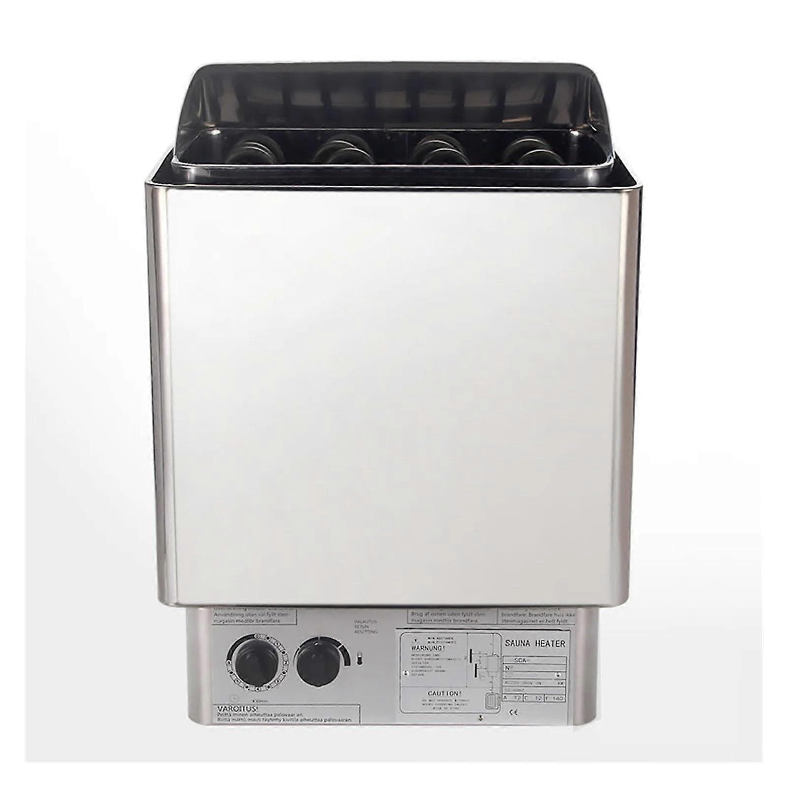 9kW Stainless Steel Sauna Heater with Steam Generator, Rapid Heating and Digital Control for Home