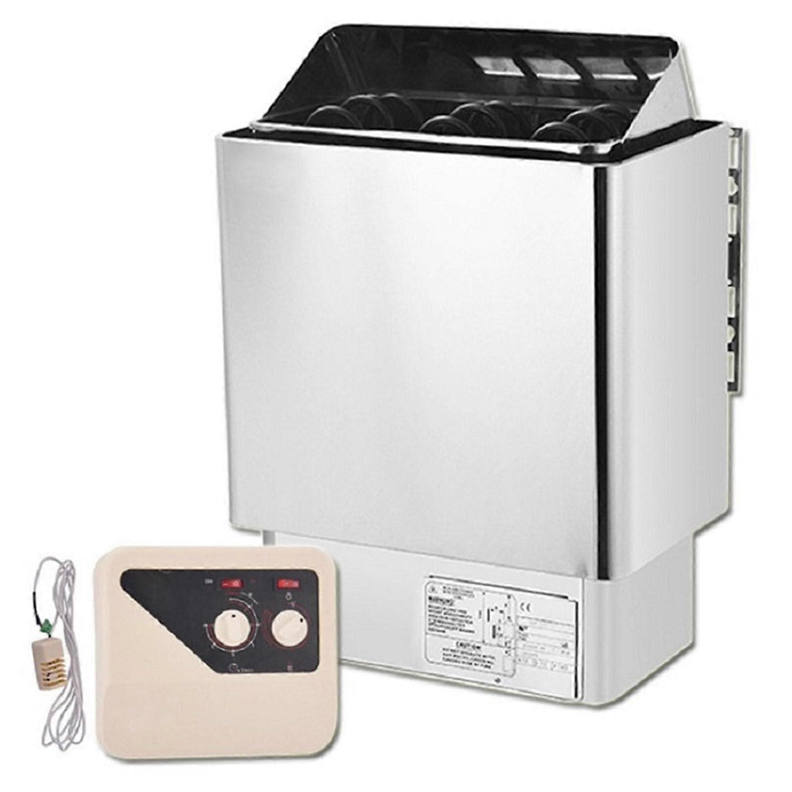 9kW Stainless Steel Electric Sauna Heater with External Controller for Home and Spa